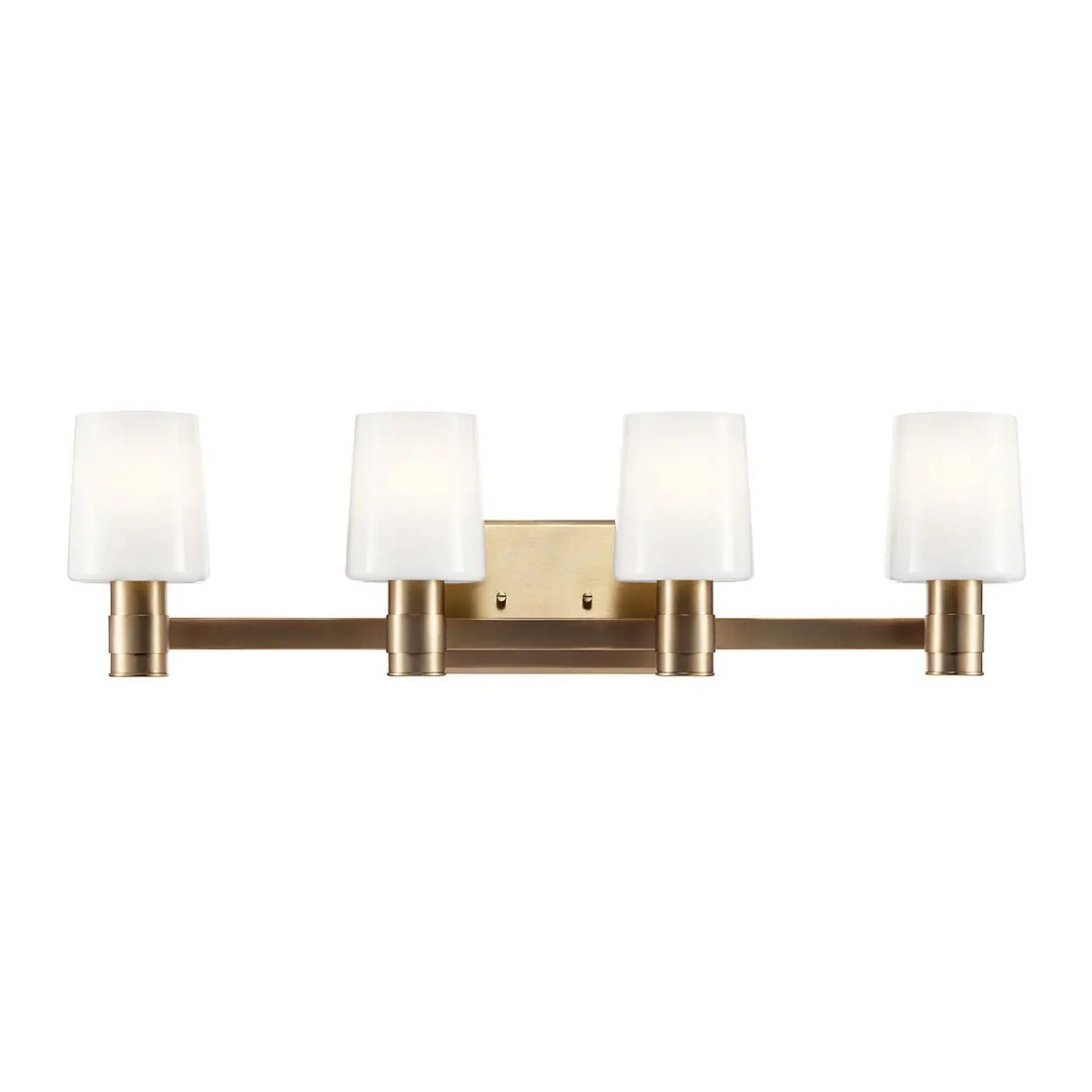 Adani 30" 4-Light Vanity Light, Champagne Bronze Finish
