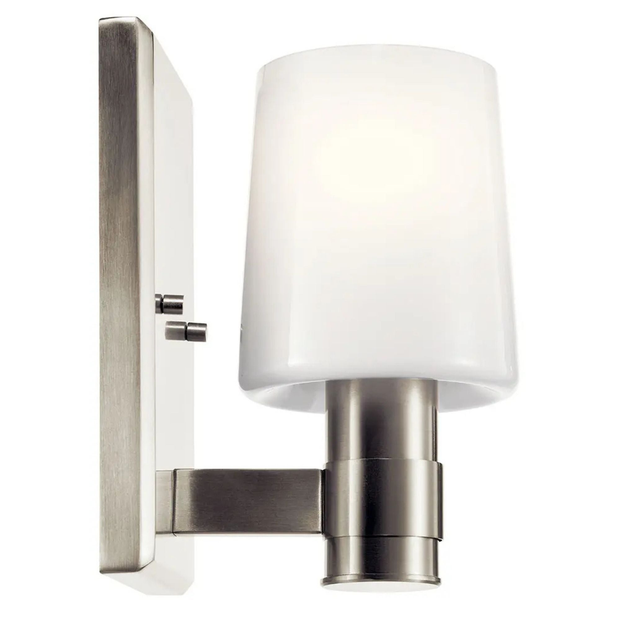 Adani 5" Wall Sconce, Brushed Nickel Finish