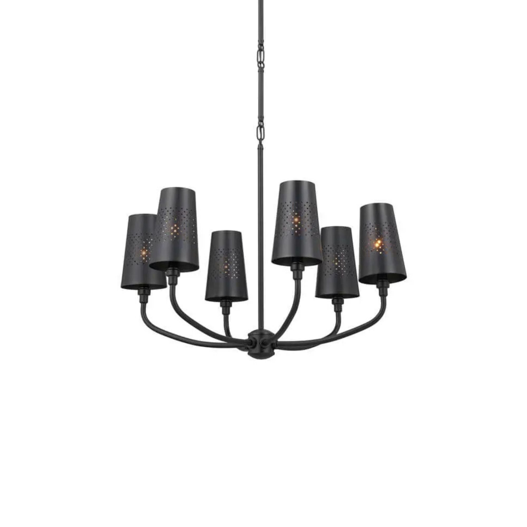 Adeena 1-Tier Chandelier - Bees Lighting