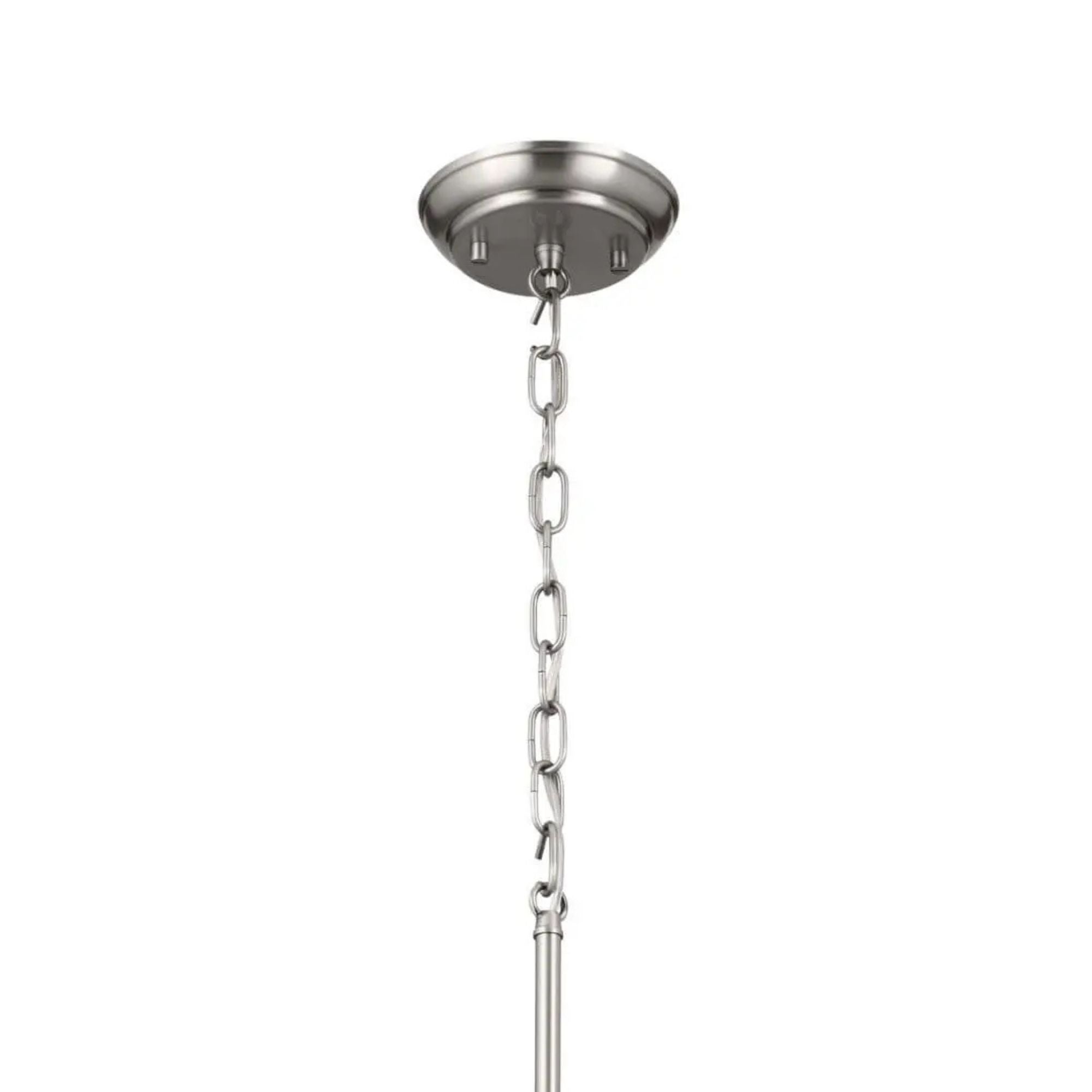 Adeena 27" 6-Light Chandelier, Classic Pewter Finish