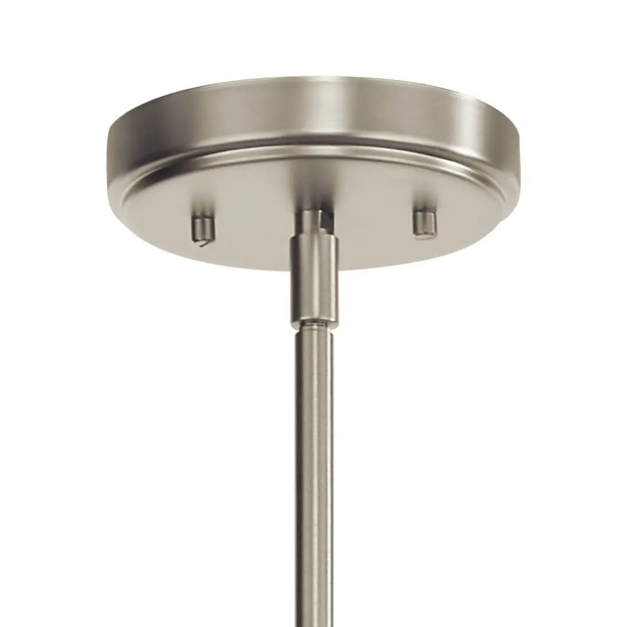 Aivian 23" 3-Light Chandelier, Nickel Textured Finish