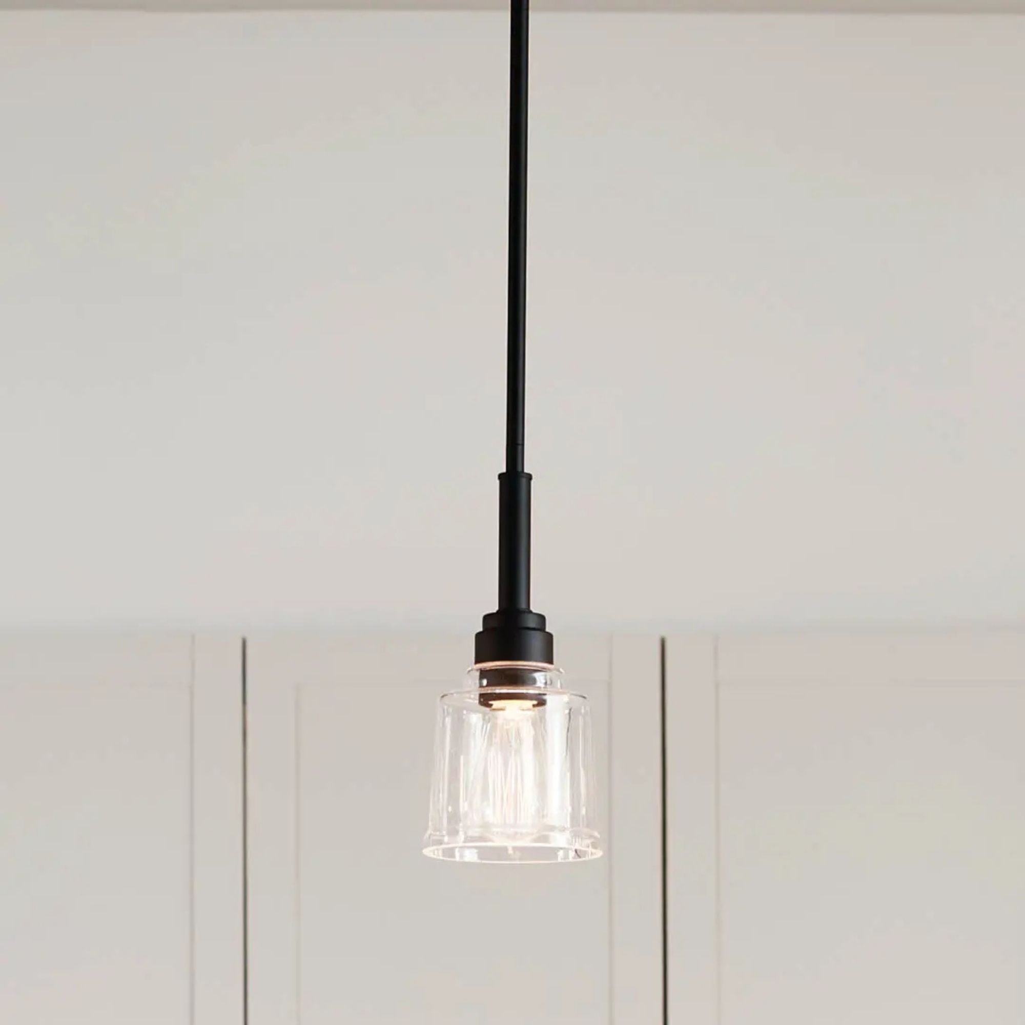 Aivian 5" Mini Pendant, Black Finish