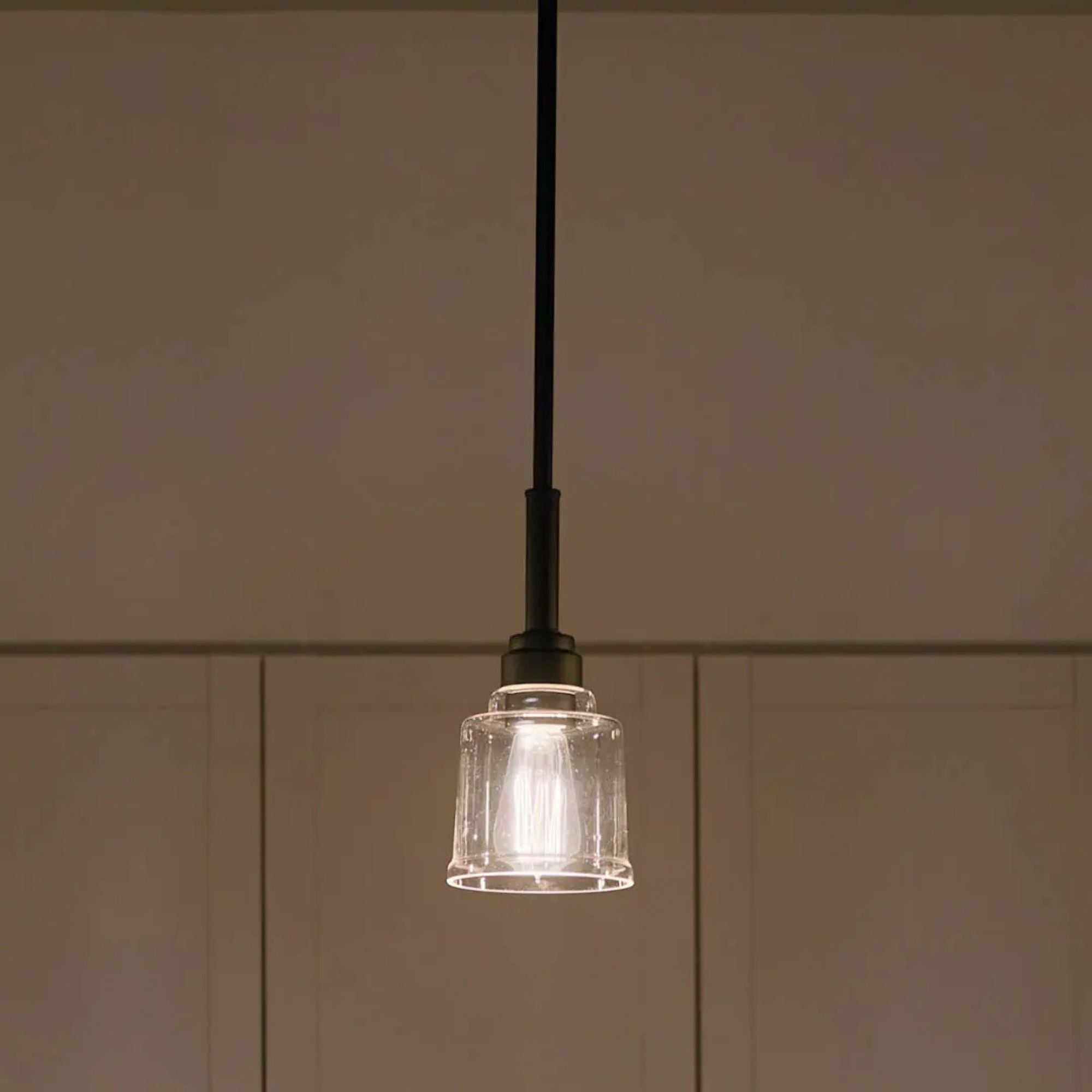 Aivian 5" Mini Pendant, Black Finish