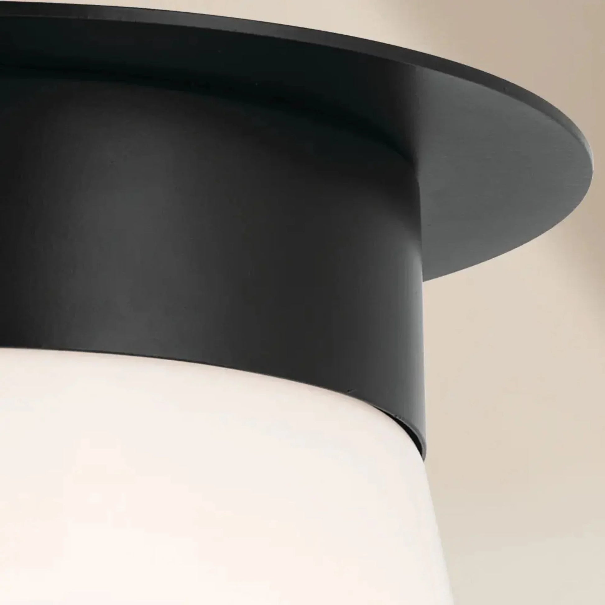 Kichler Lighting - Albers 9" Flush Mount, Black Finish | Bees Lighting