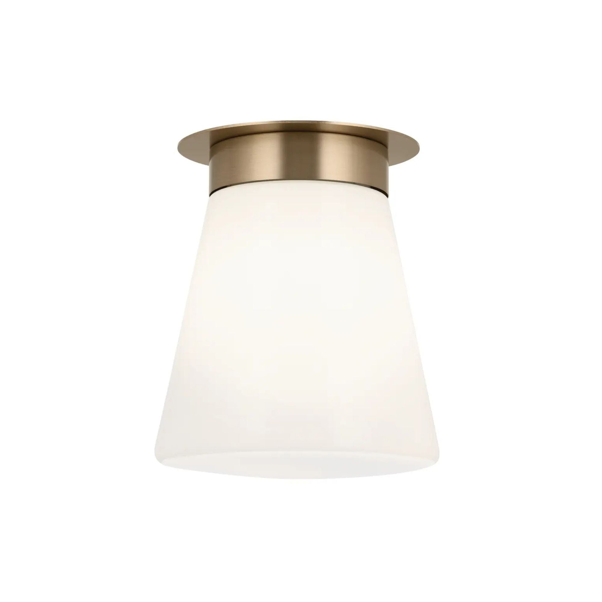 Albers 9" Flush Mount, Champagne Bronze Finish