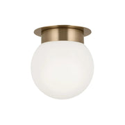 Albers 8" Flush Mount, Champagne Bronze Finish
