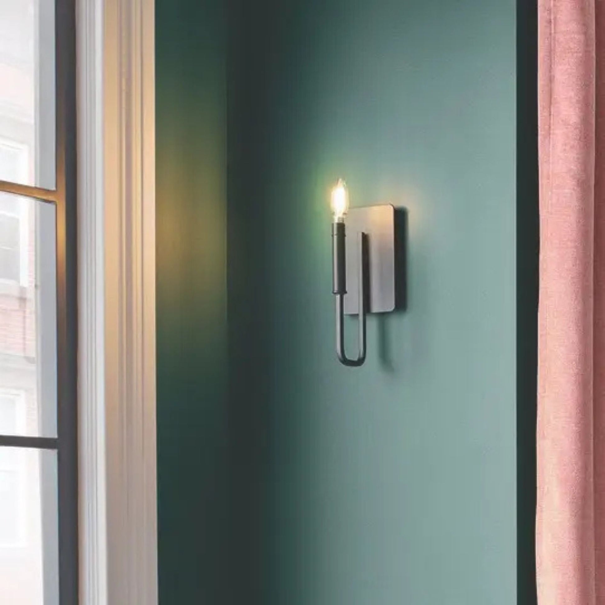 Kichler Lighting - Alden 5" Wall Sconce, Black Finish | Bees Lighting