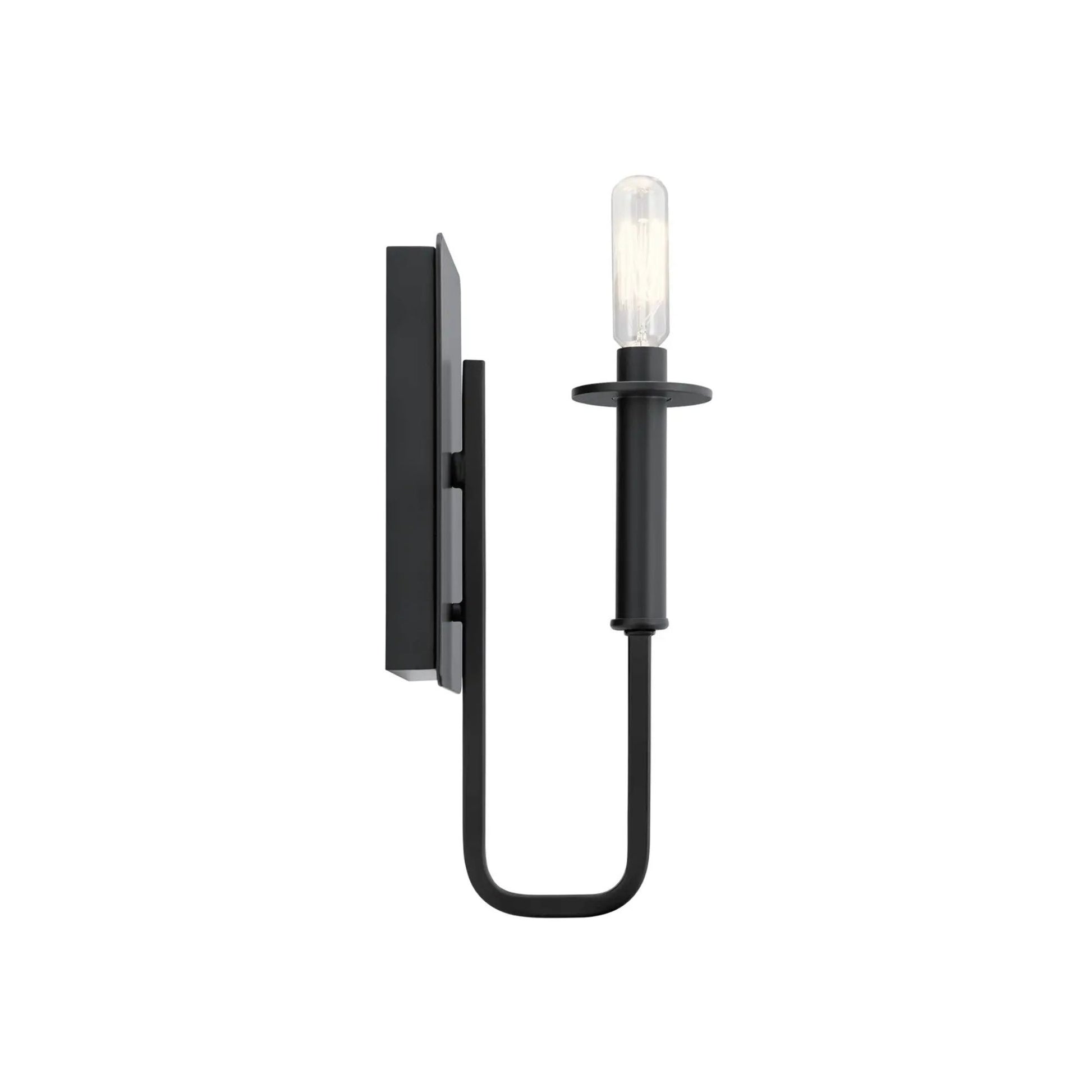 Kichler Lighting - Alden 5" Wall Sconce, Black Finish | Bees Lighting