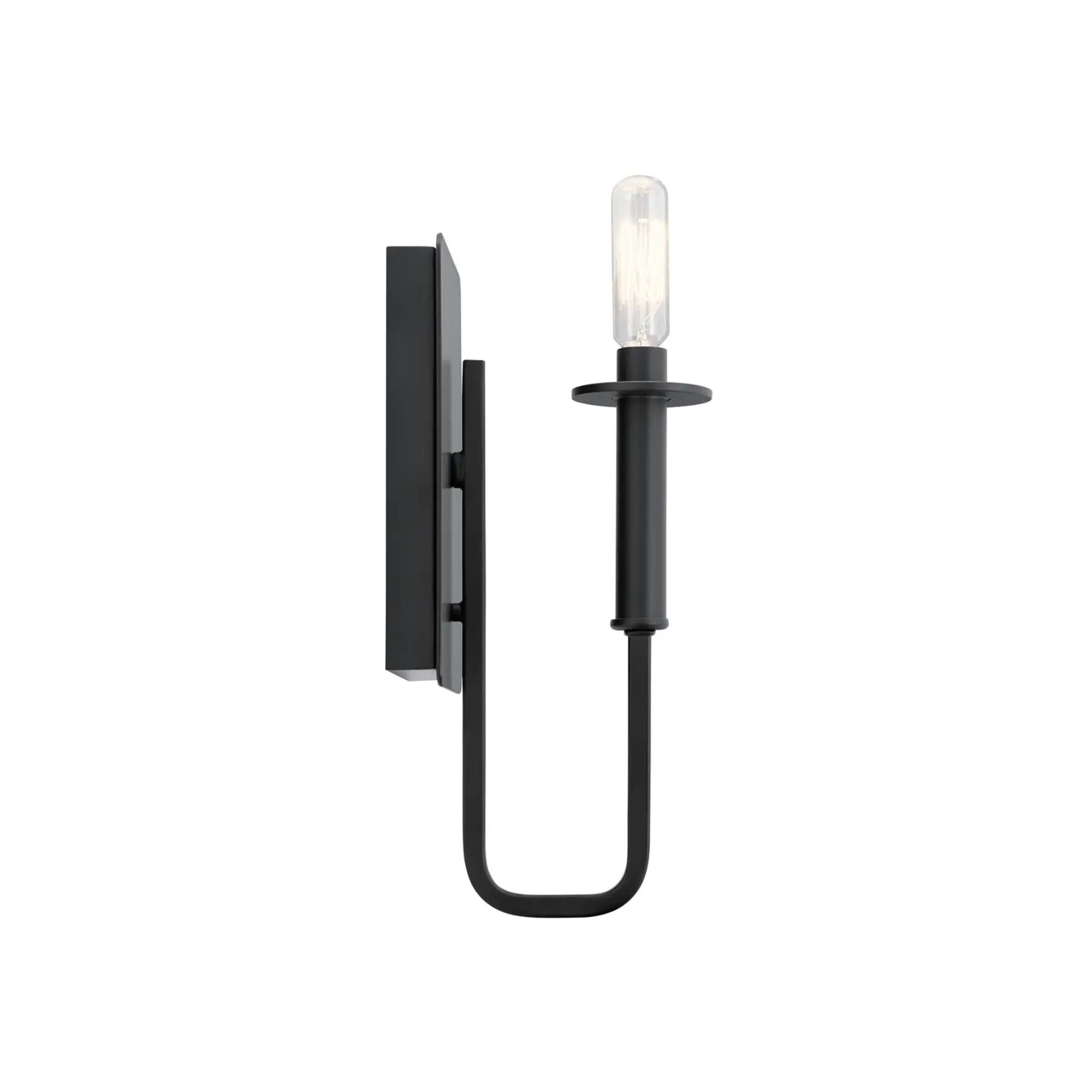 Kichler Lighting - Alden 5" Wall Sconce, Black Finish | Bees Lighting