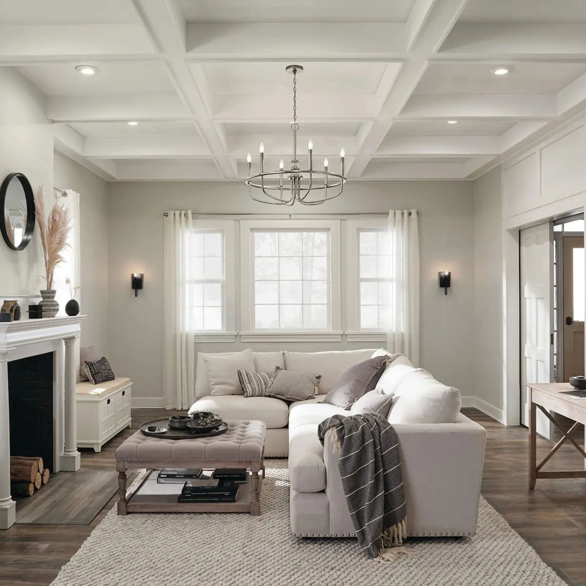 Kichler Lighting - Alden 5" Wall Sconce, Black Finish | Bees Lighting