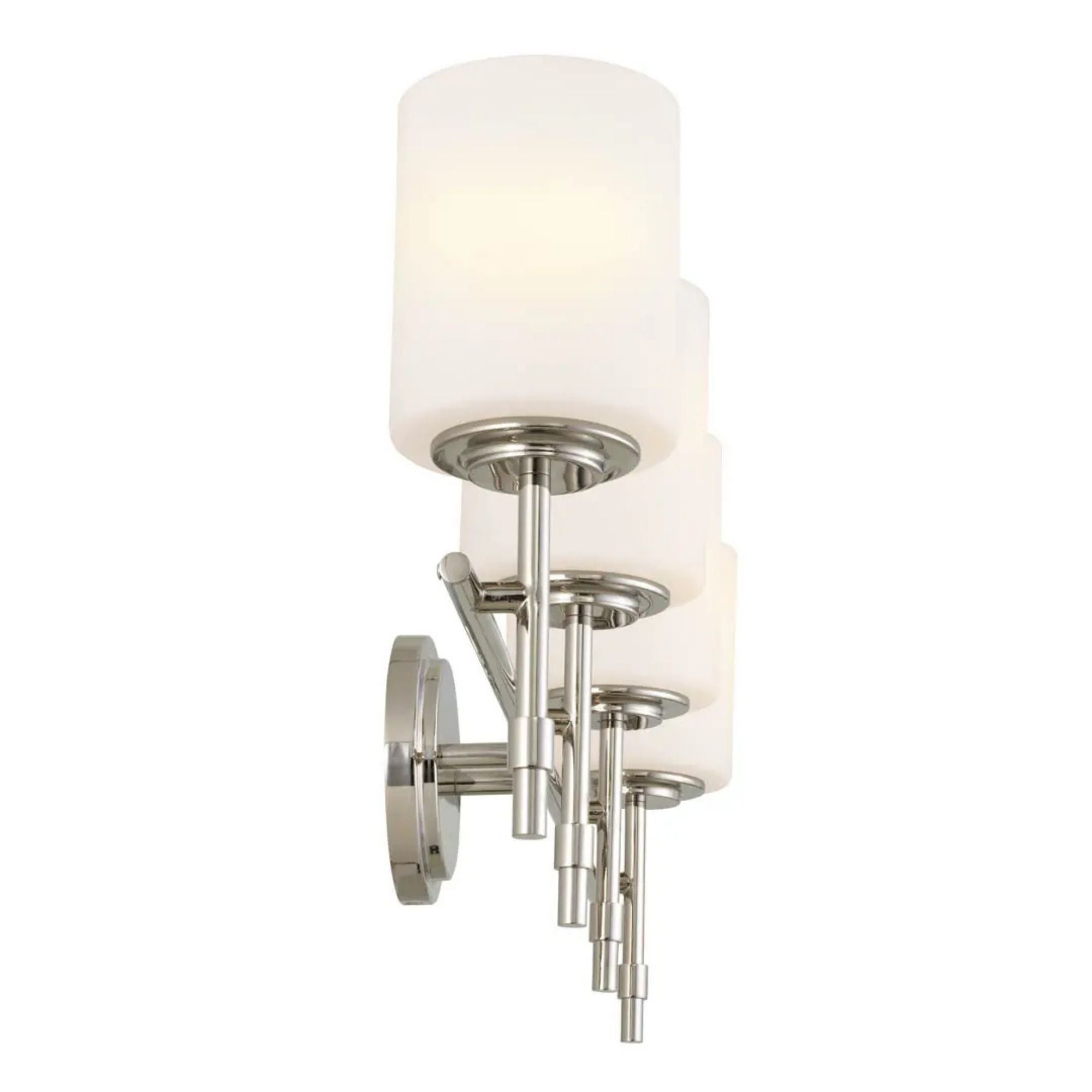 Ali 33" 4-Light Bath Vanity Light, Polished Nickel Finish