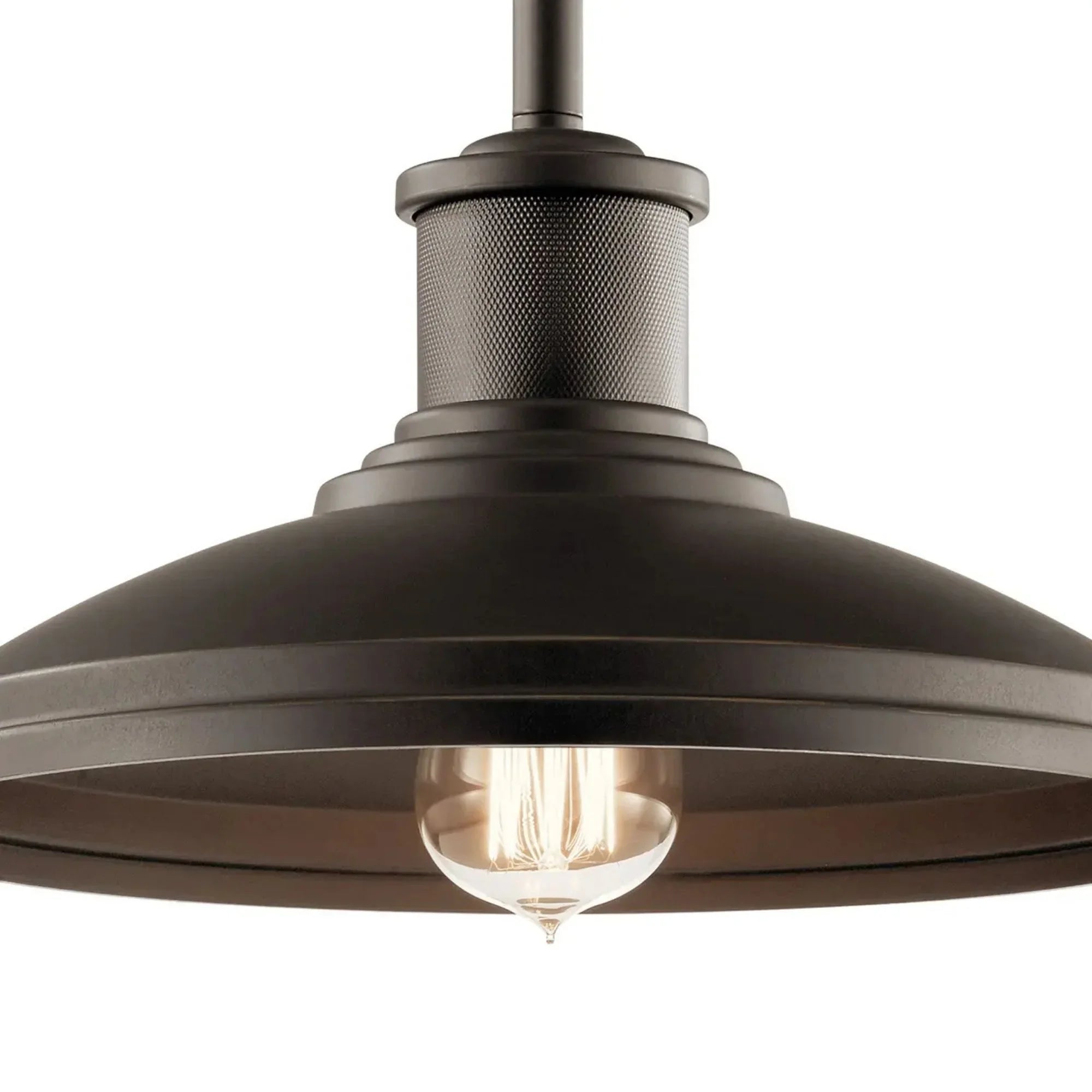 Kichler Allenbury 12 in. Outdoor Hanging Lantern Olde Bronze