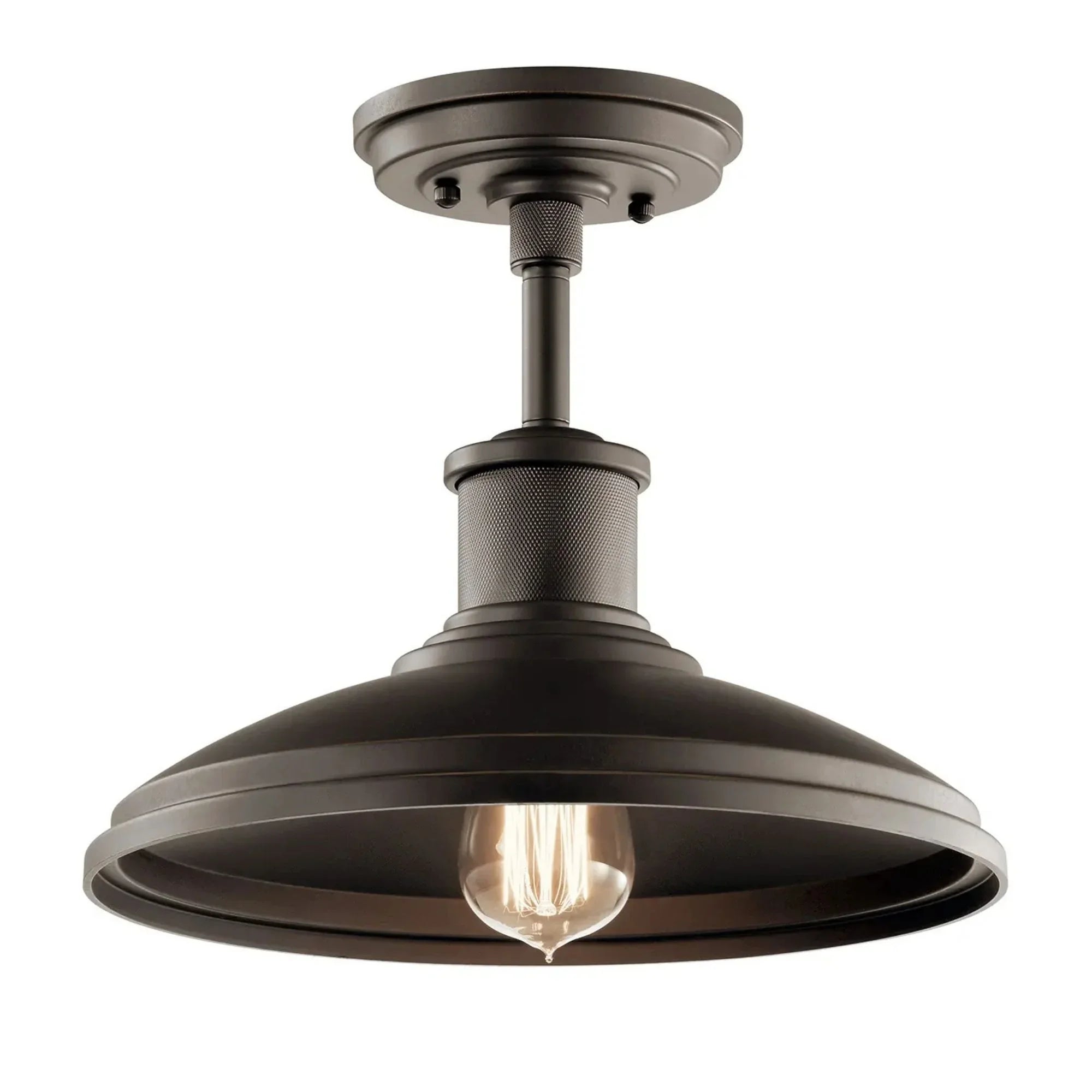 Kichler Allenbury 12 in. Outdoor Hanging Lantern Olde Bronze