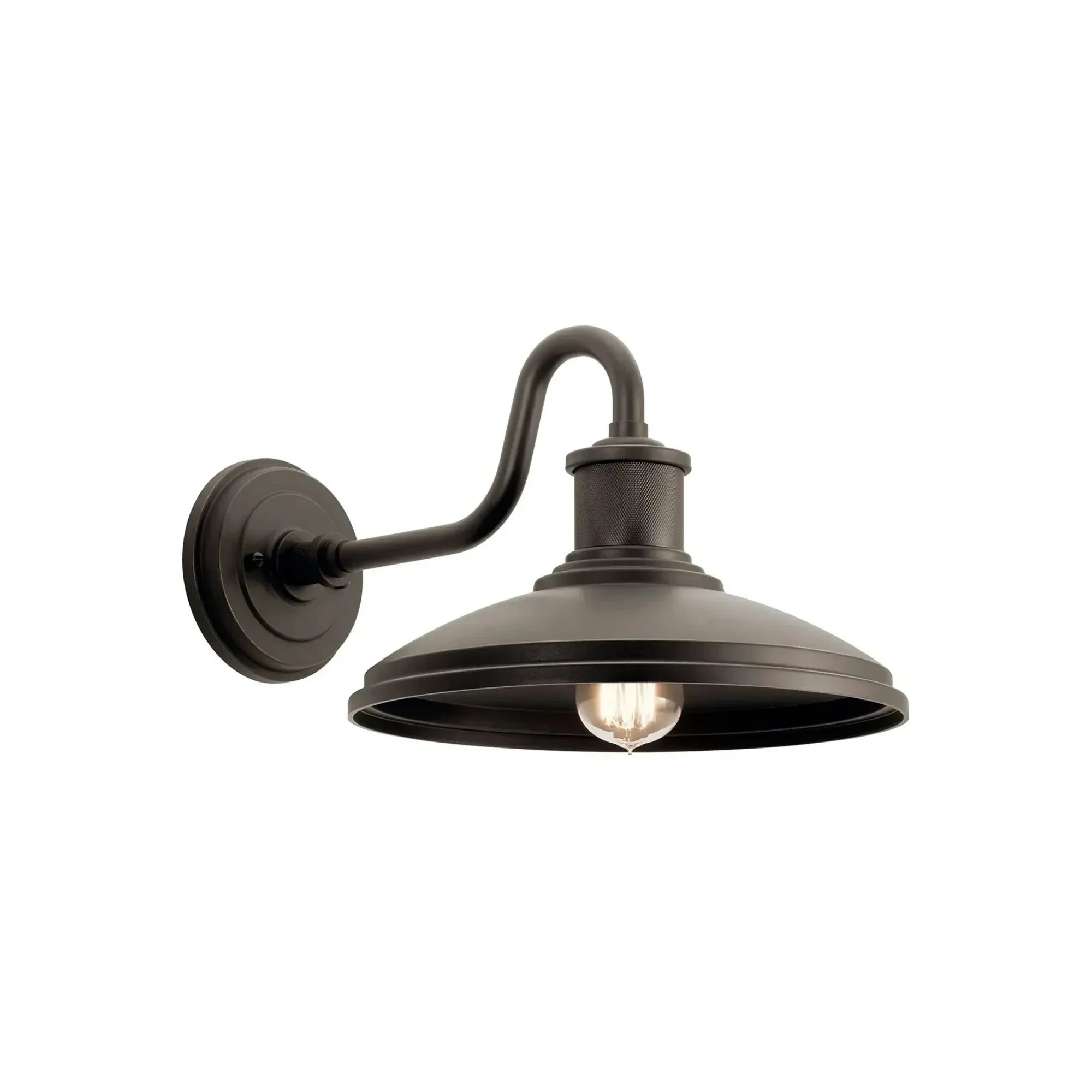 Allenbury 12" Outdoor Wall Light, Olde Bronze Finish
