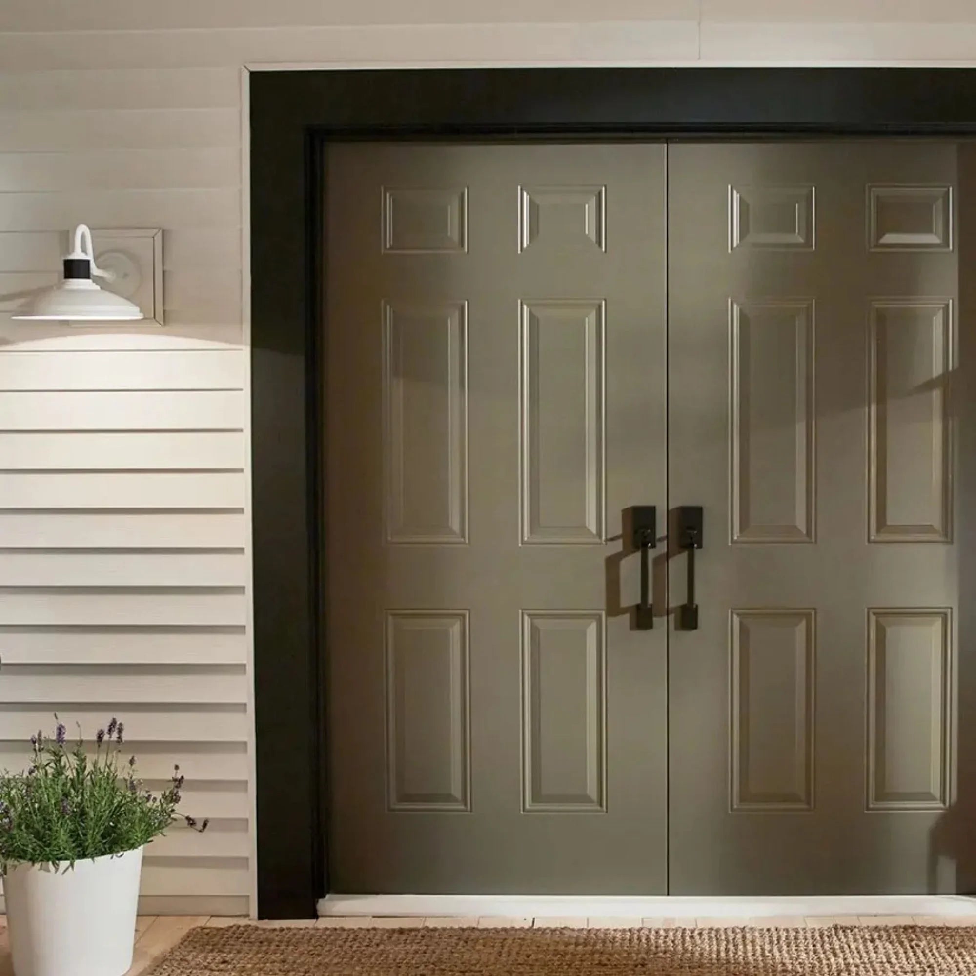 Allenbury 14" Outdoor Wall Light, White Finish