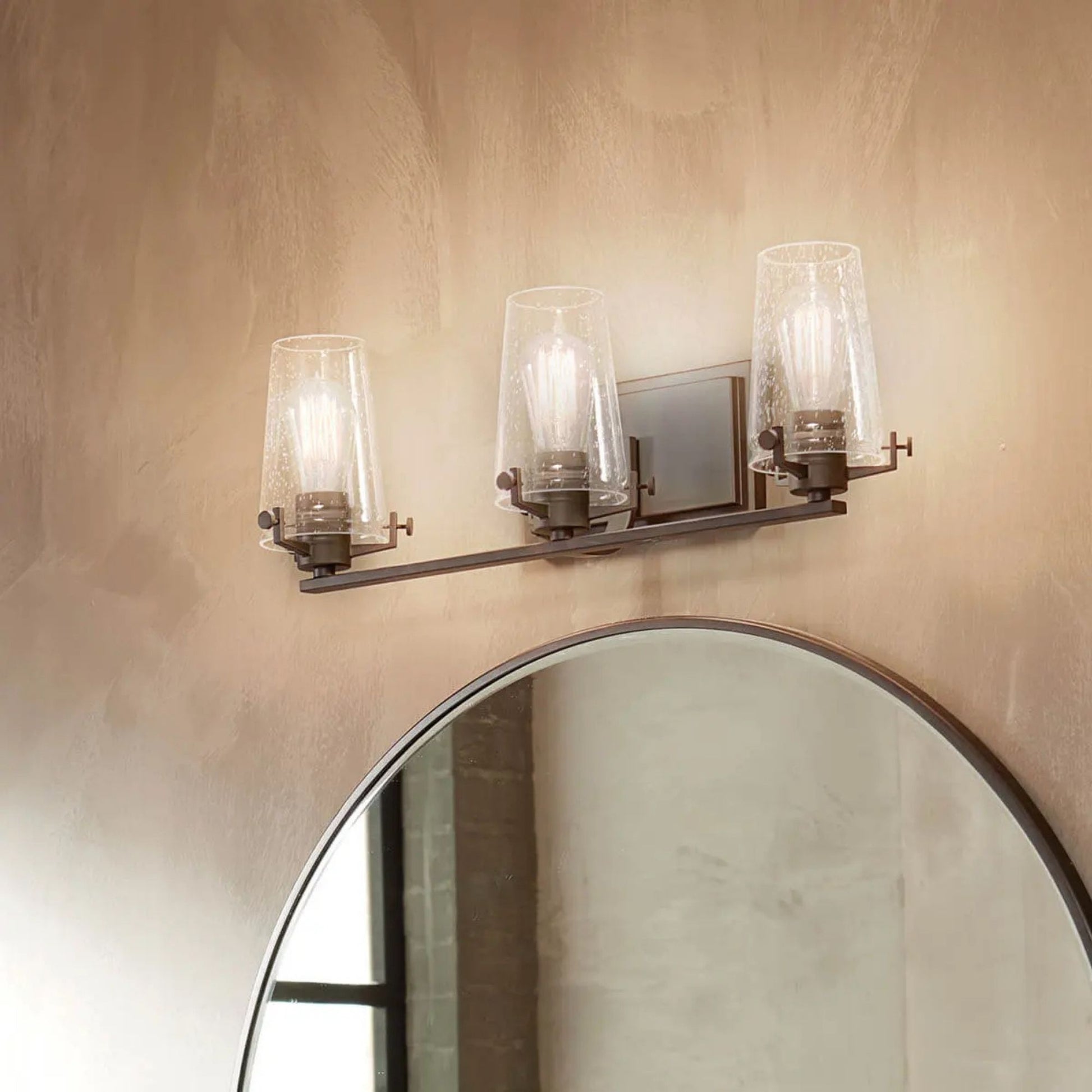 Kichler Lighting - Alton 24" 3-Light Bath Vanity Light, Black Finish | Bees Lighting