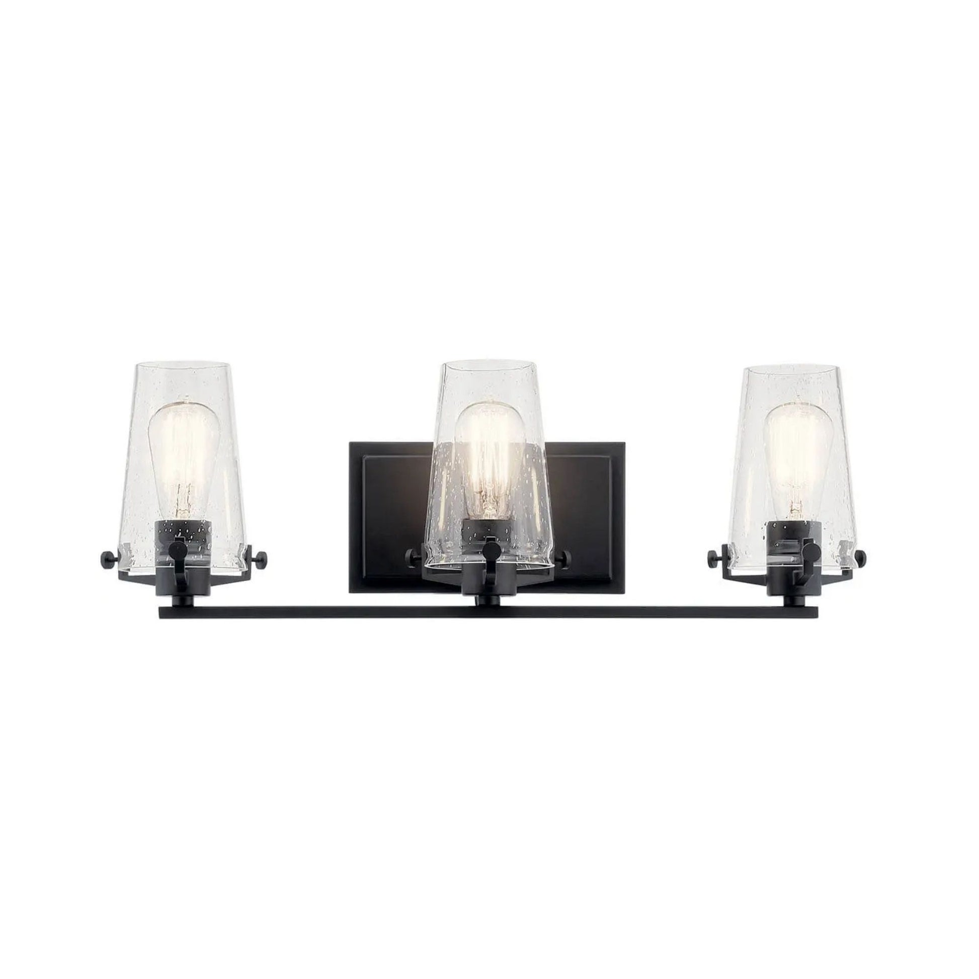 Kichler Lighting - Alton 24" 3-Light Bath Vanity Light, Black Finish | Bees Lighting