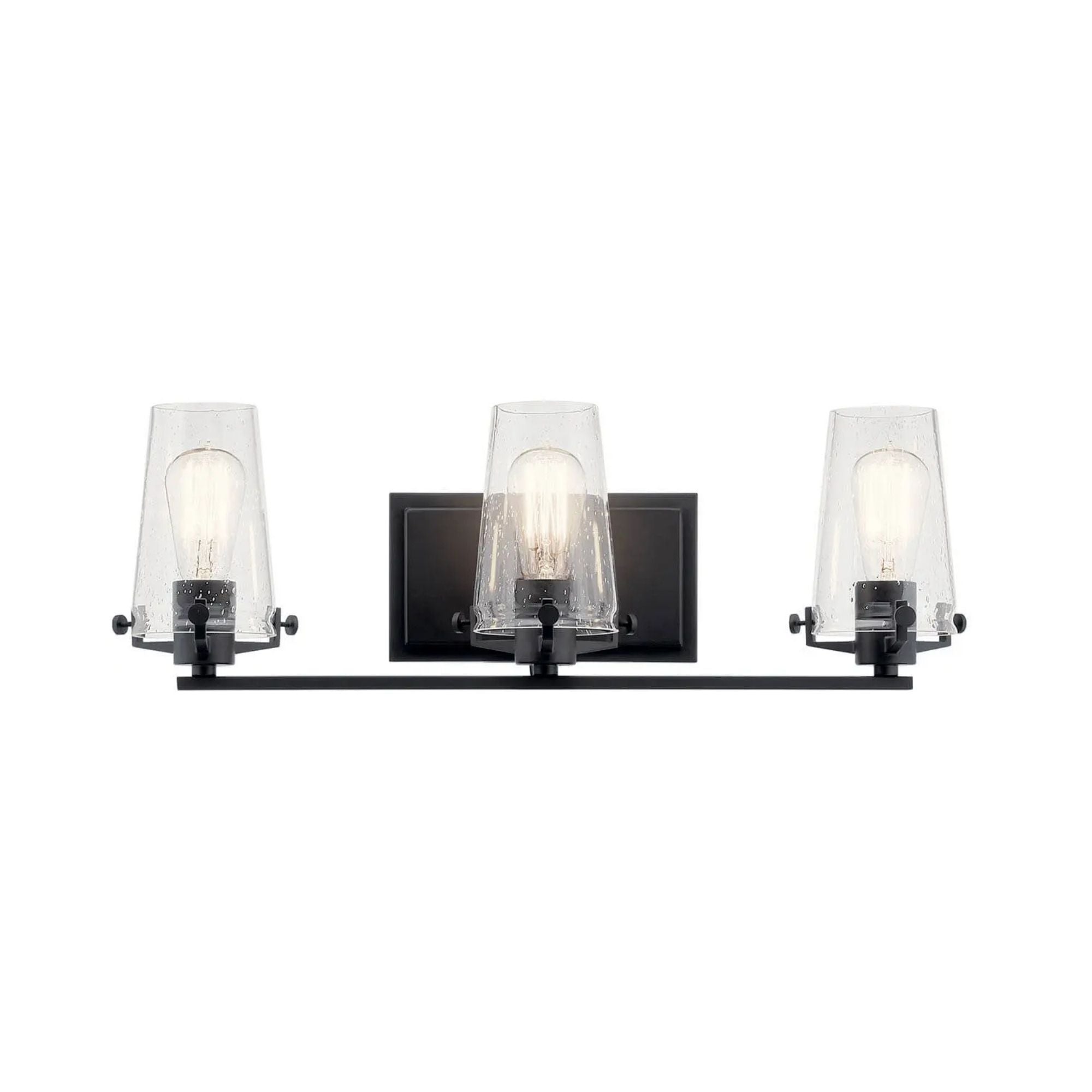 Kichler Lighting - Alton 24" 3-Light Bath Vanity Light, Black Finish | Bees Lighting
