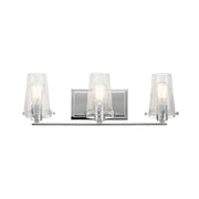 Kichler Lighting - Alton 24" 3-Light Bath Vanity Light, Chrome Finish | Bees Lighting