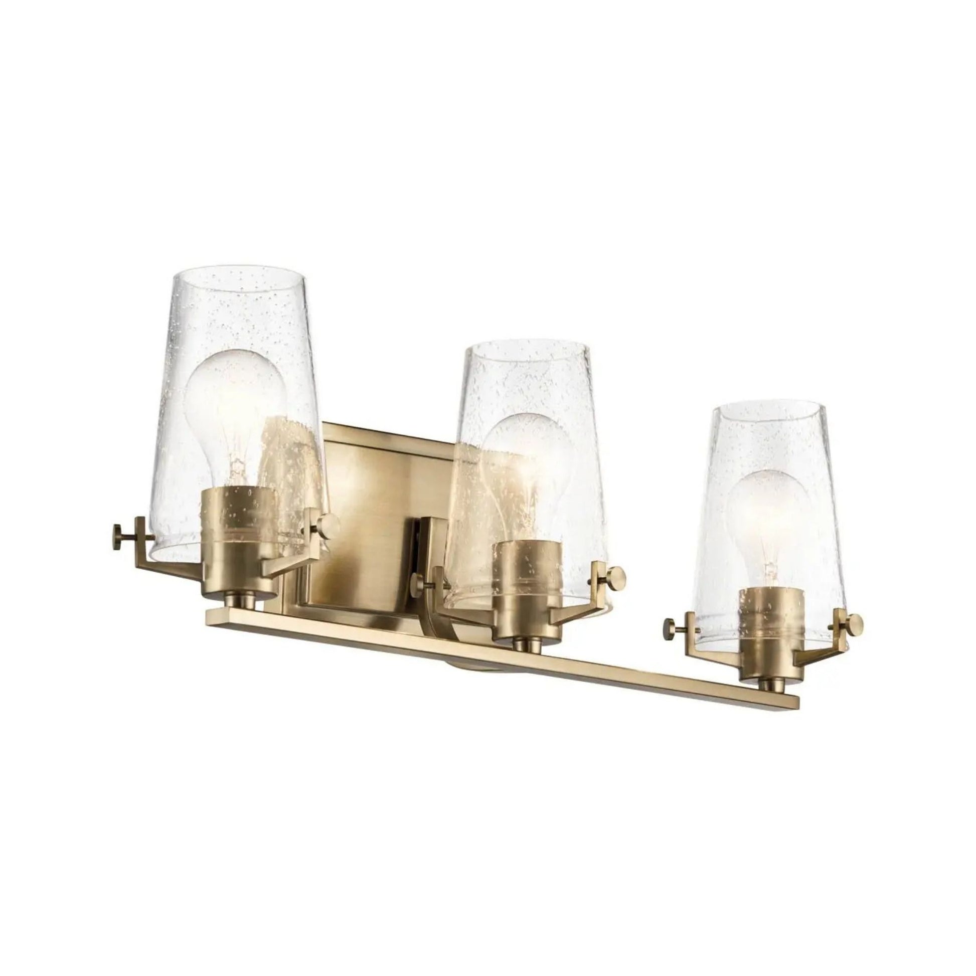 Kichler Lighting - Alton 24" 3-Light Bath Vanity Light, Champagne Bronze Finish | Bees Lighting
