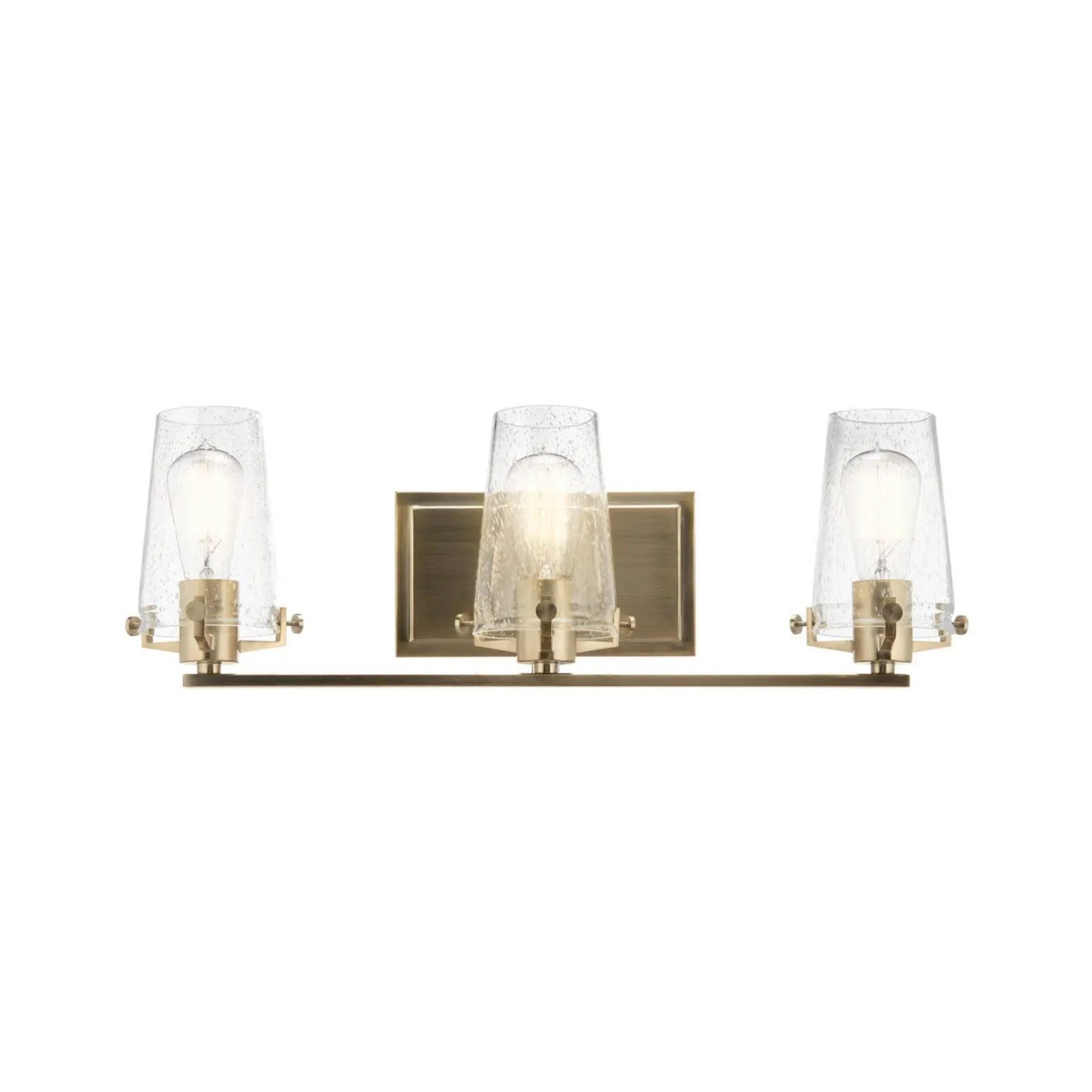 Kichler Lighting - Alton 24" 3-Light Bath Vanity Light, Champagne Bronze Finish | Bees Lighting