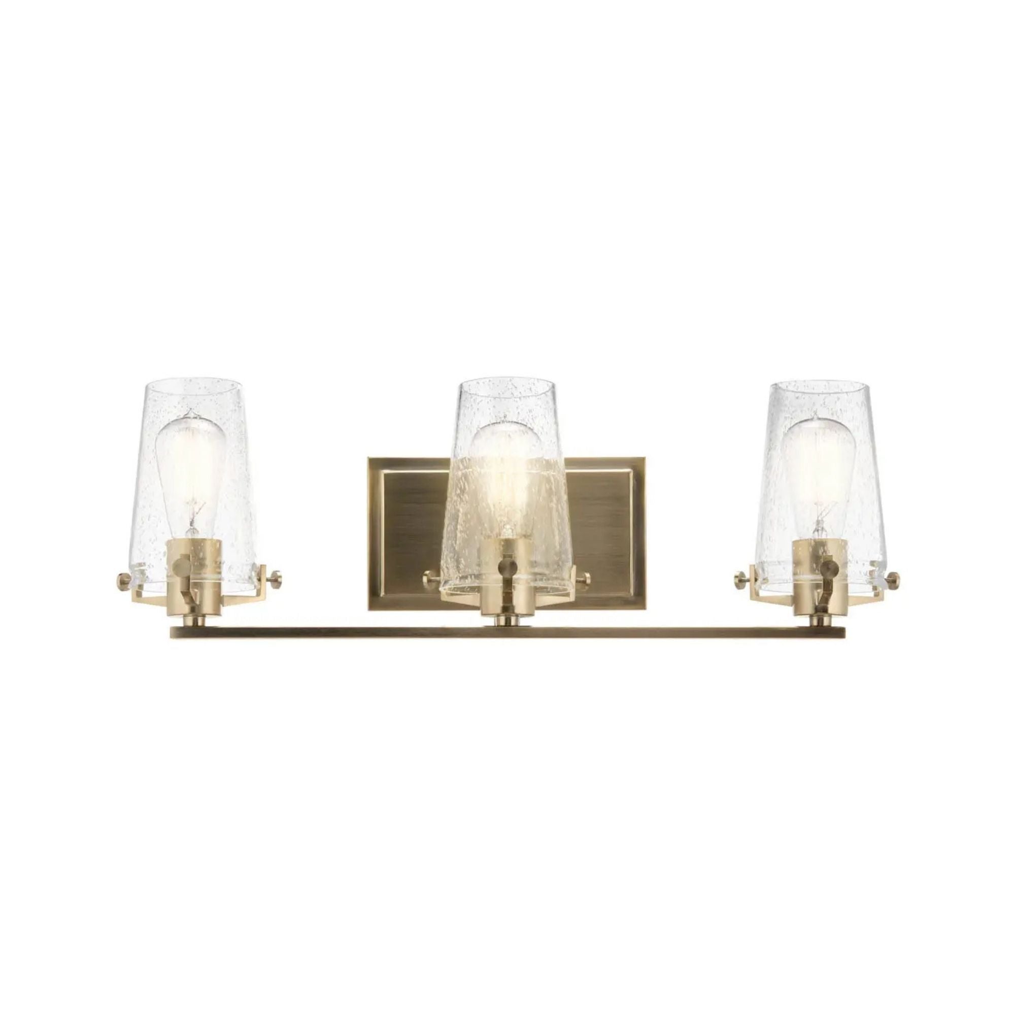 Kichler Lighting - Alton 24" 3-Light Bath Vanity Light, Champagne Bronze Finish | Bees Lighting
