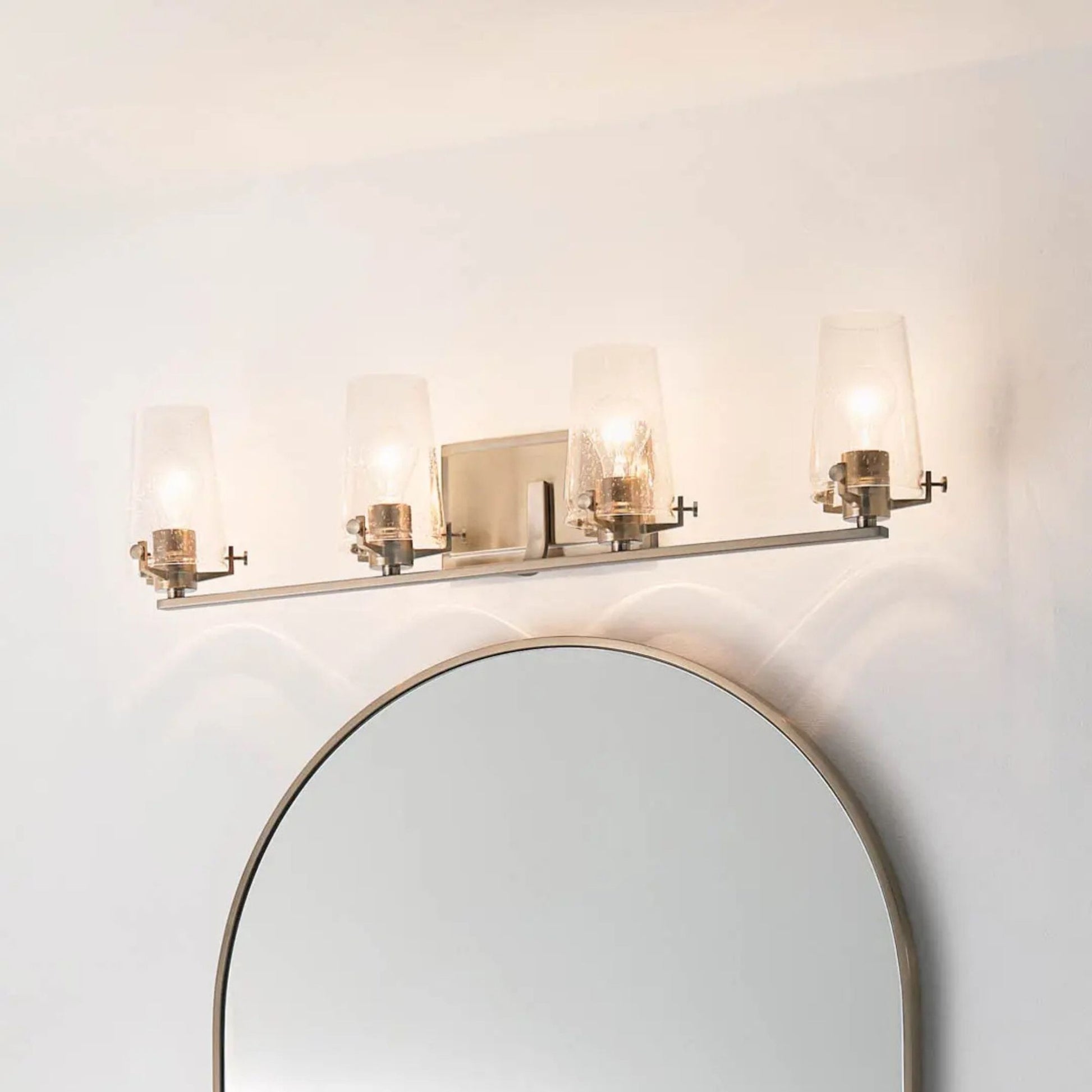 Kichler Lighting - Alton 34" 4-Light Bath Vanity Light, Champagne Bronze Finish | Bees Lighting