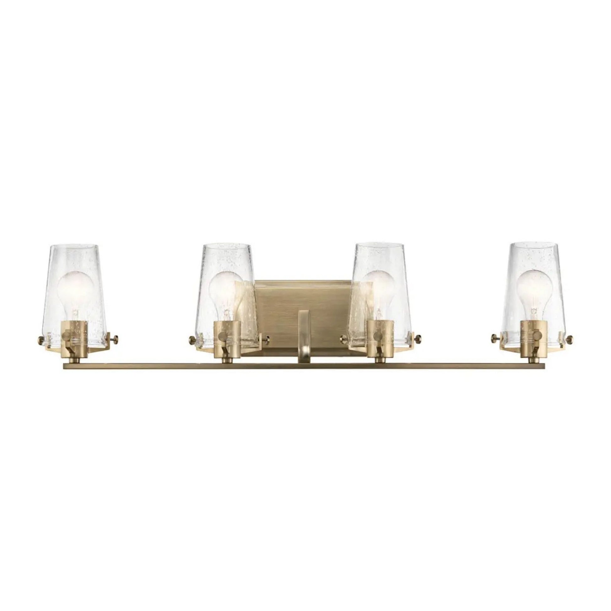 Kichler Lighting - Alton 34" 4-Light Bath Vanity Light, Champagne Bronze Finish | Bees Lighting