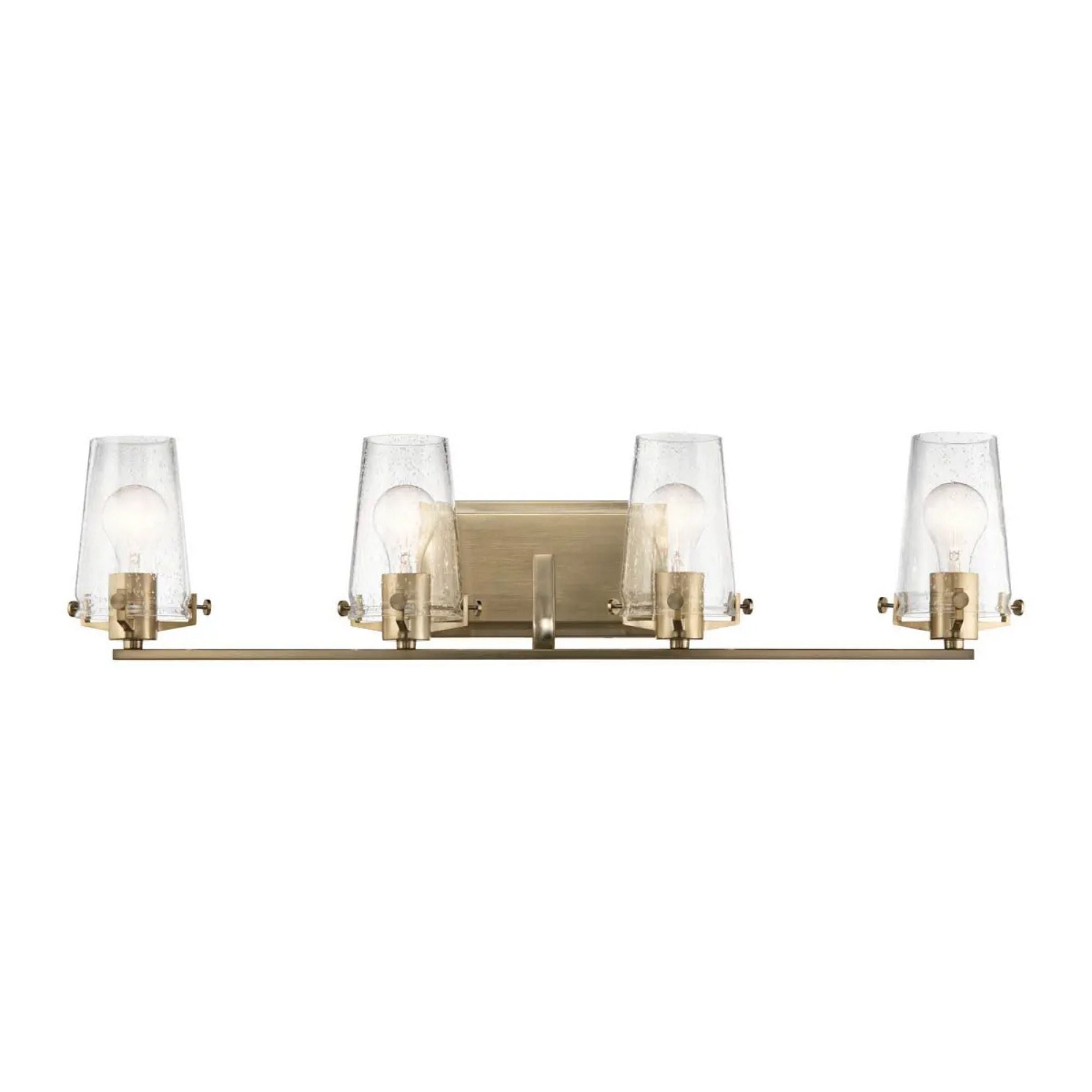 Kichler Lighting - Alton 34" 4-Light Bath Vanity Light, Champagne Bronze Finish | Bees Lighting