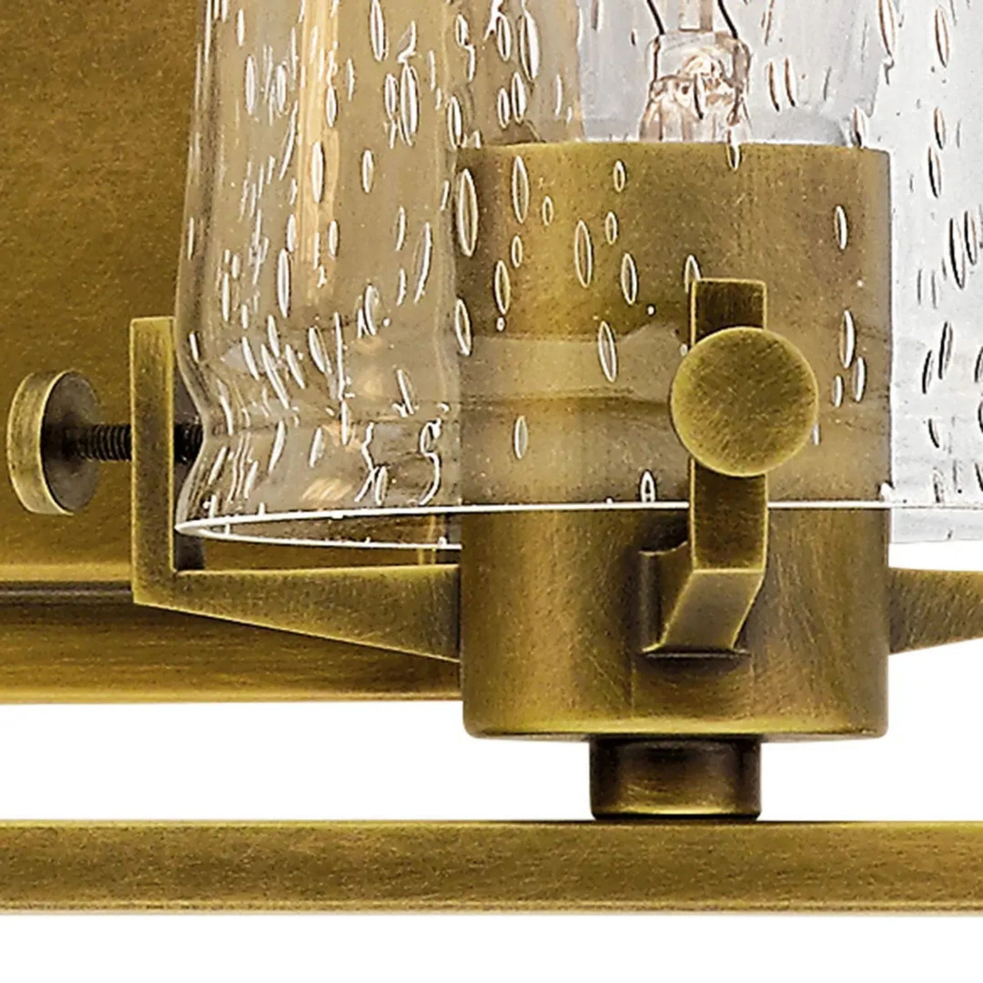 Kichler Lighting - Alton 34" 4-Light Bath Vanity Light, Natural Brass Finish | Bees Lighting