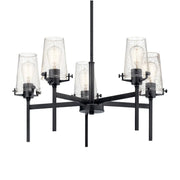 Kichler Lighting - Alton 27" 5-Light Chandelier, Black Finish | Bees Lighting