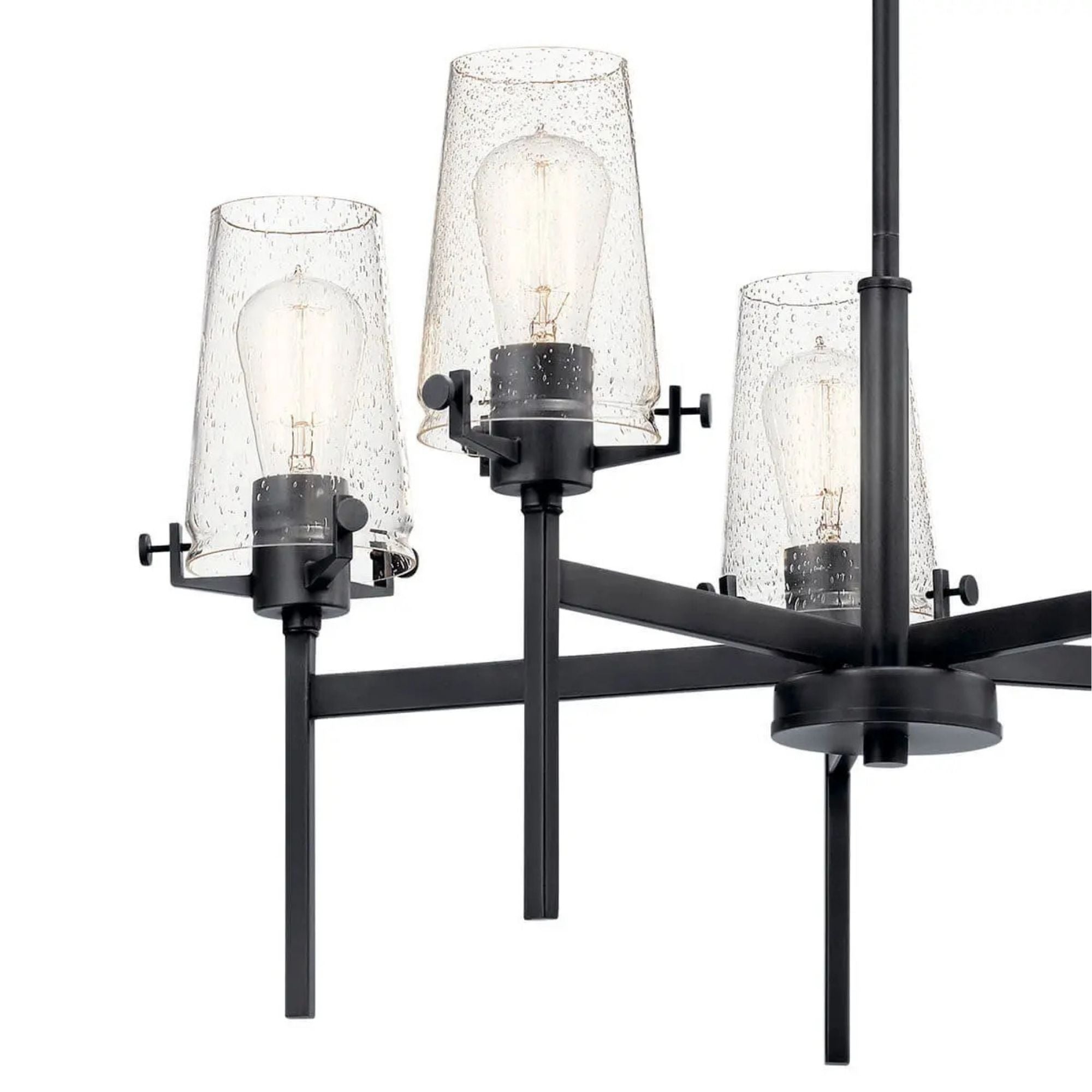 Kichler Lighting - Alton 27" 5-Light Chandelier, Black Finish | Bees Lighting