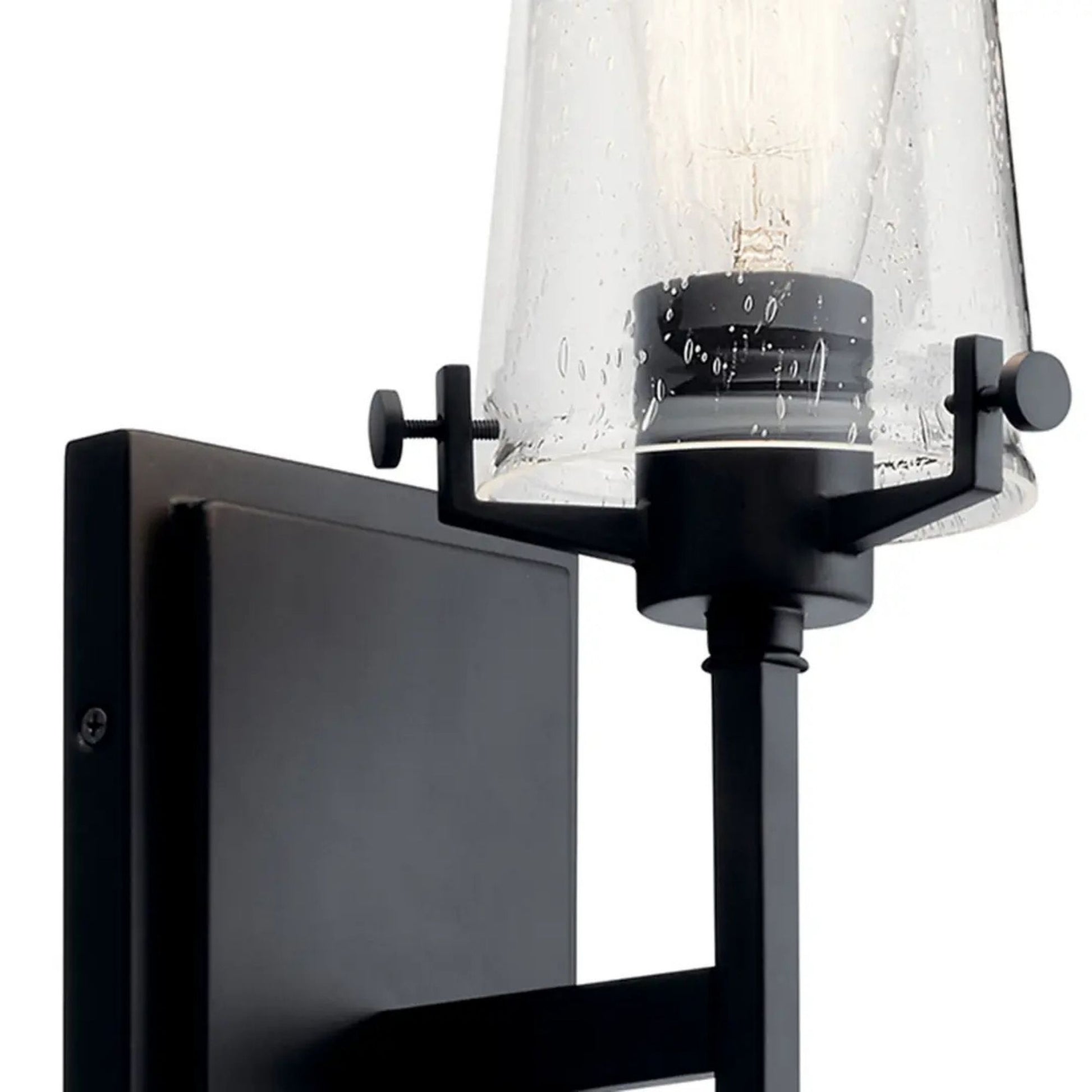 Kichler Lighting - Alton 5" Wall Sconce, Black Finish | Bees Lighting