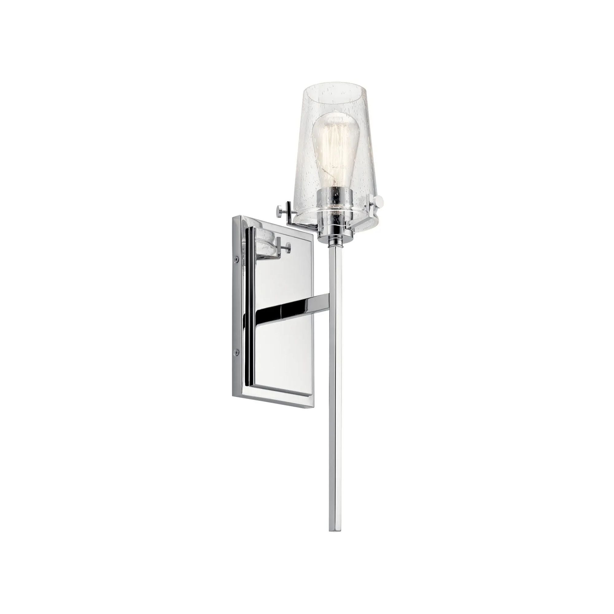 Alton 5" Wall Sconce, Chrome Finish
