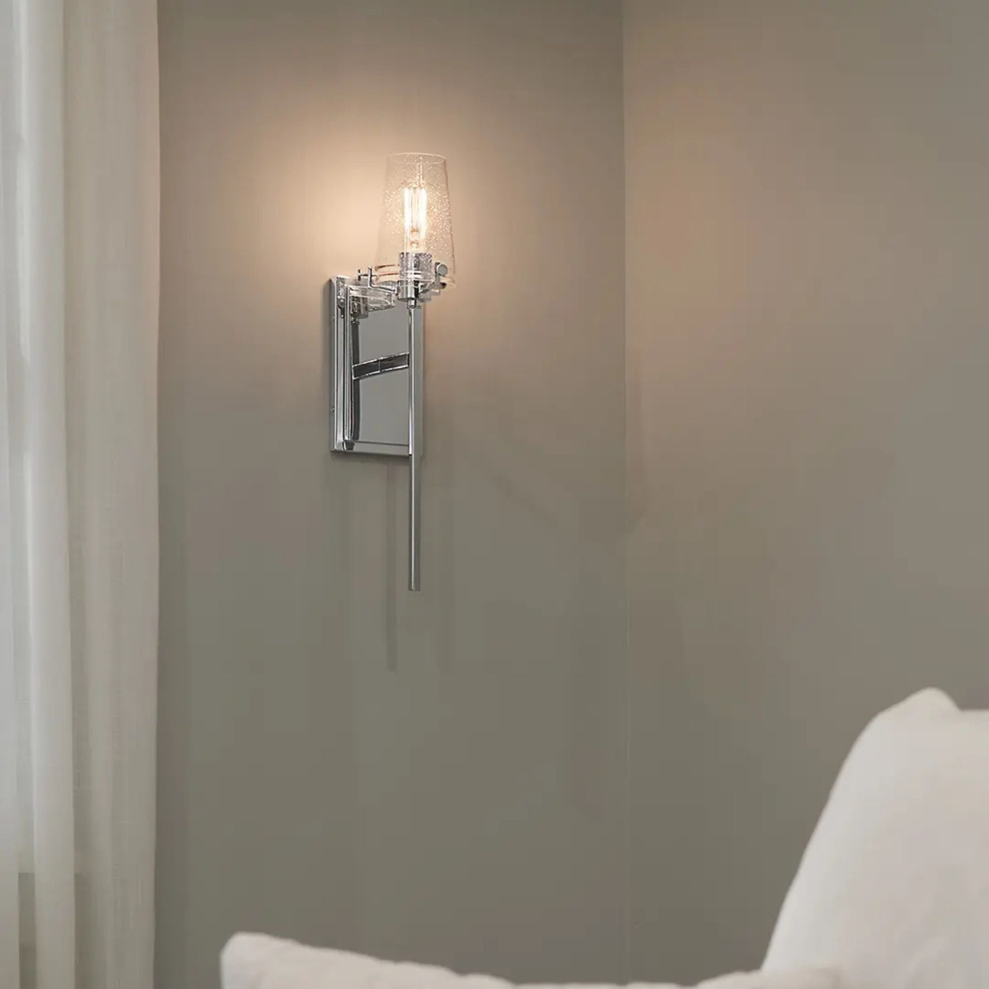 Kichler Lighting - Alton 5" Wall Sconce, Chrome Finish | Bees Lighting