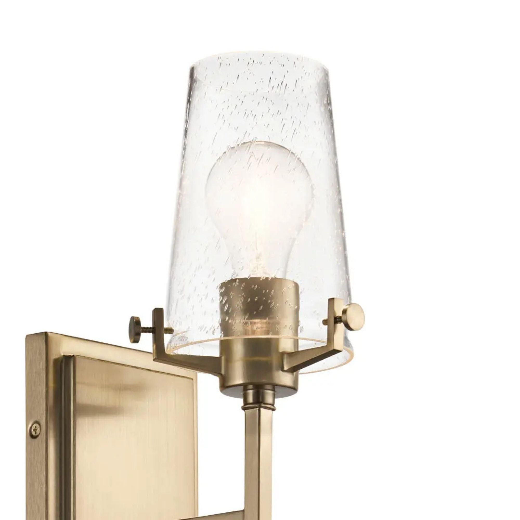 Kichler Lighting - Alton 5" Wall Sconce, Champagne Bronze Finish | Bees Lighting