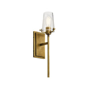 Kichler Lighting - Alton 5" Wall Sconce, Natural Brass Finish | Bees Lighting
