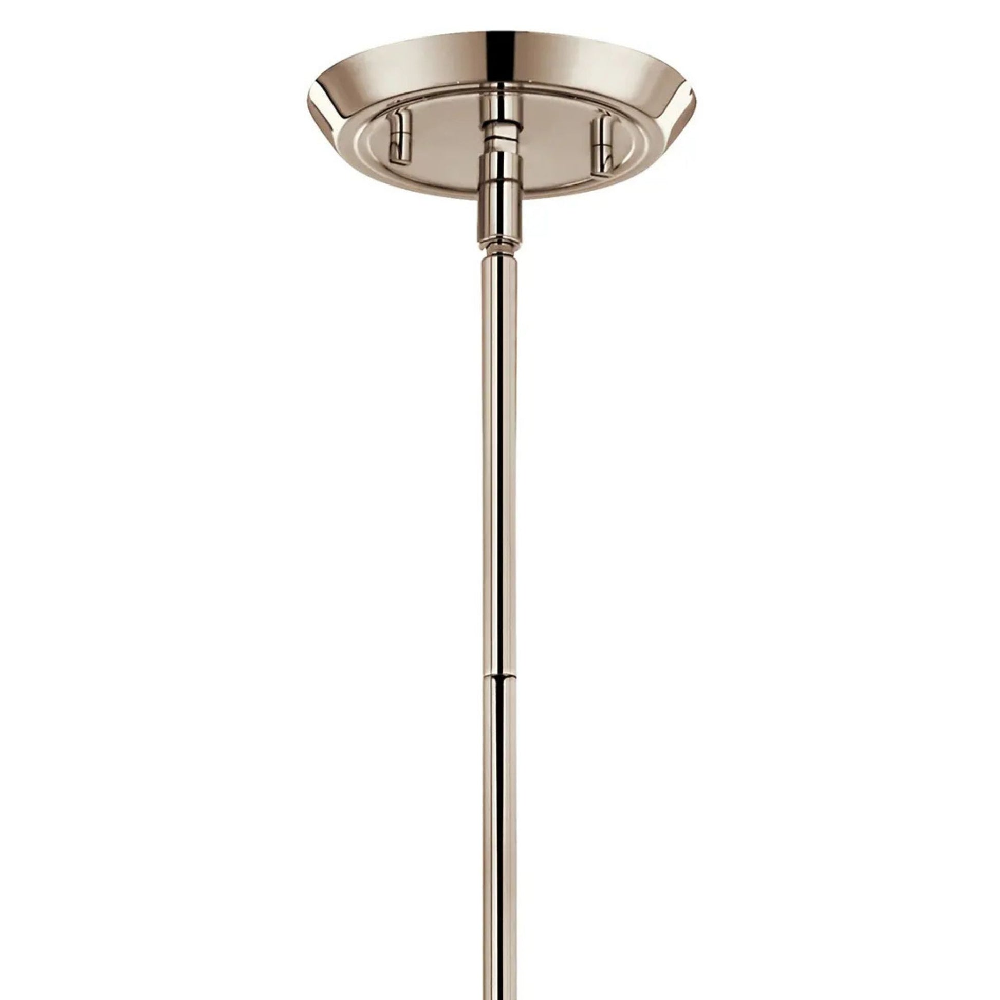 Alvaro 30" 5-Light Chandelier, Polished Nickel Finish - Bees Lighting