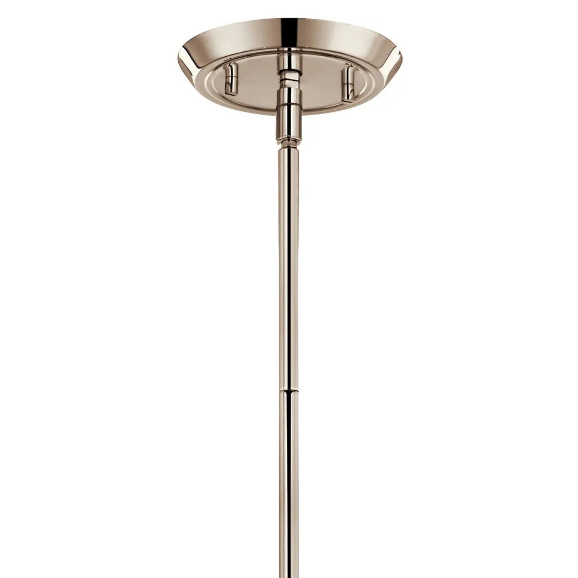Alvaro 30" 5-Light Chandelier, Polished Nickel Finish - Bees Lighting