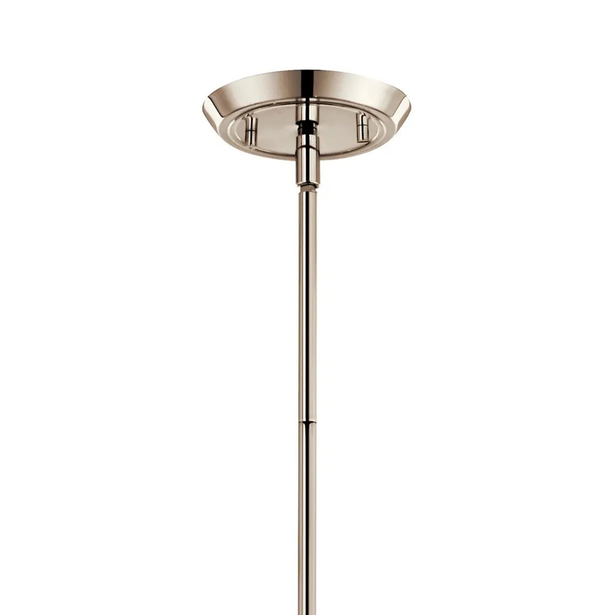 Alvaro 40" 6-Light Chandelier, Polished Nickel Finish