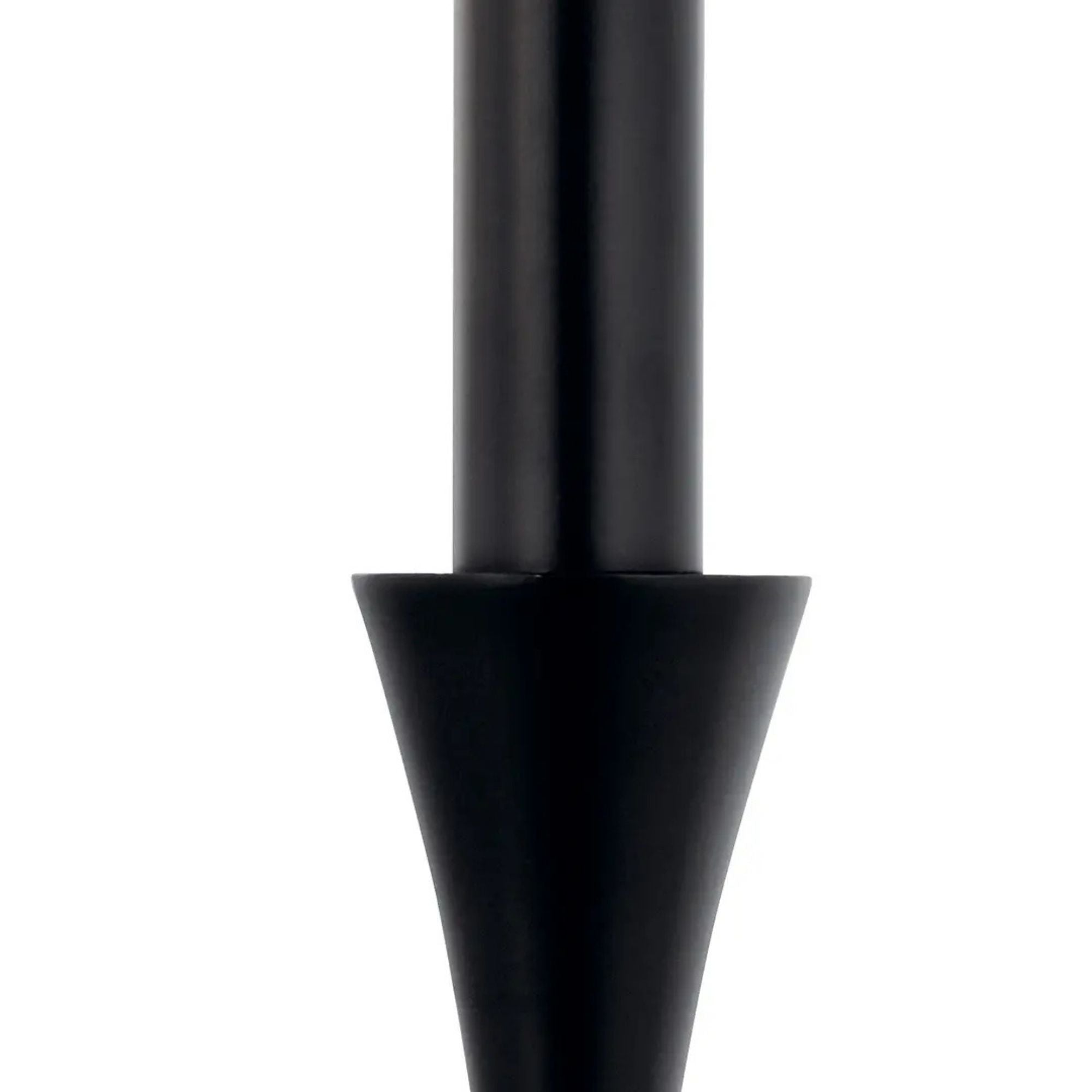 Alvaro 46" 8-Light Linear Chandelier, Black Finish