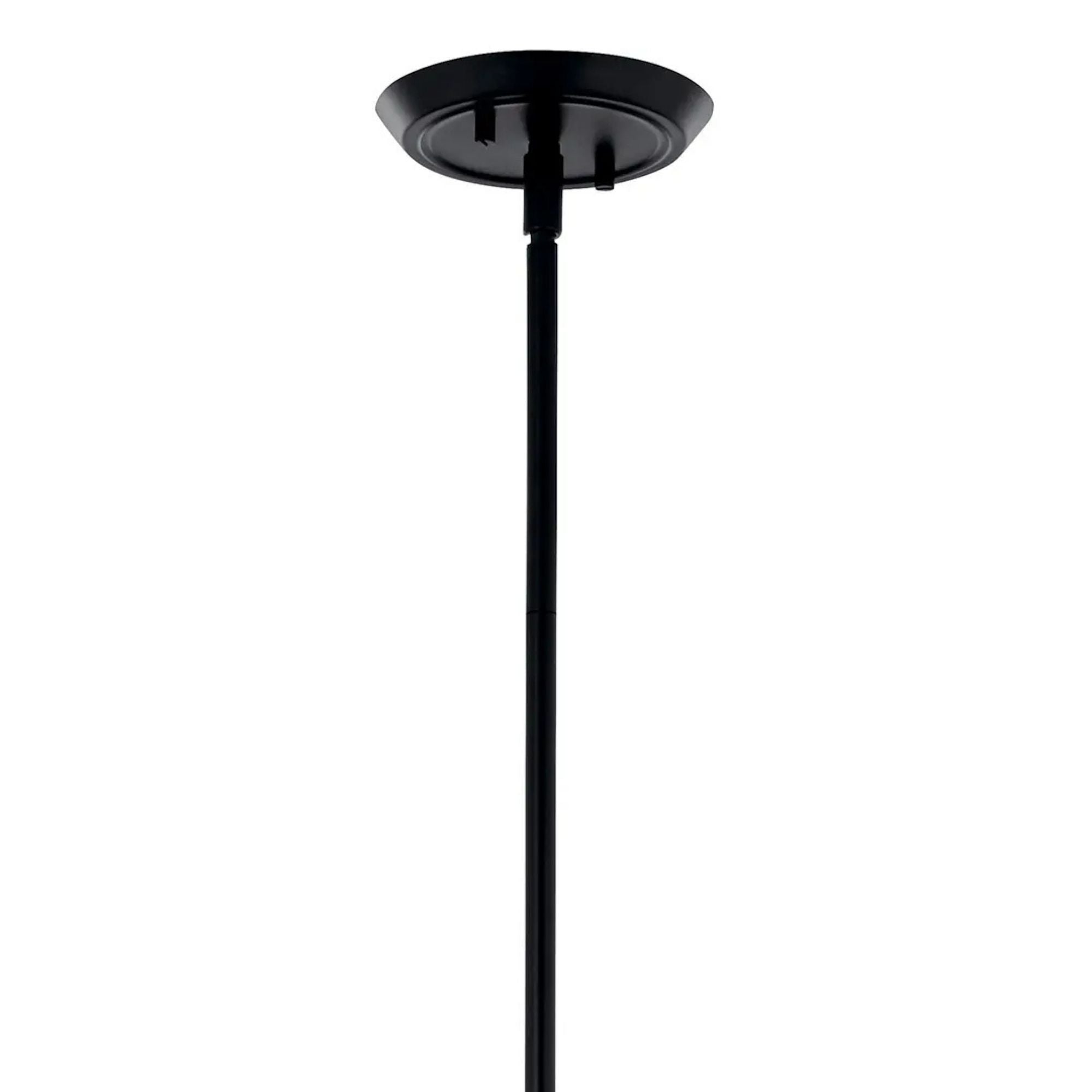 Alvaro 46" 8-Light Linear Chandelier, Black Finish