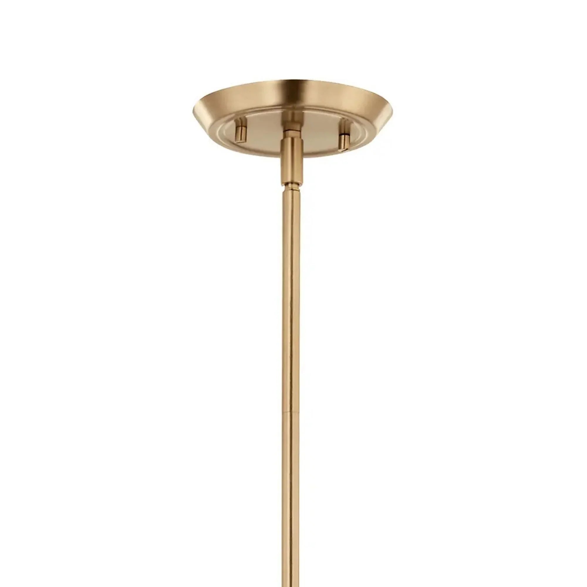 Alvaro 46" 8-Light Linear Chandelier, Champagne Bronze Finish