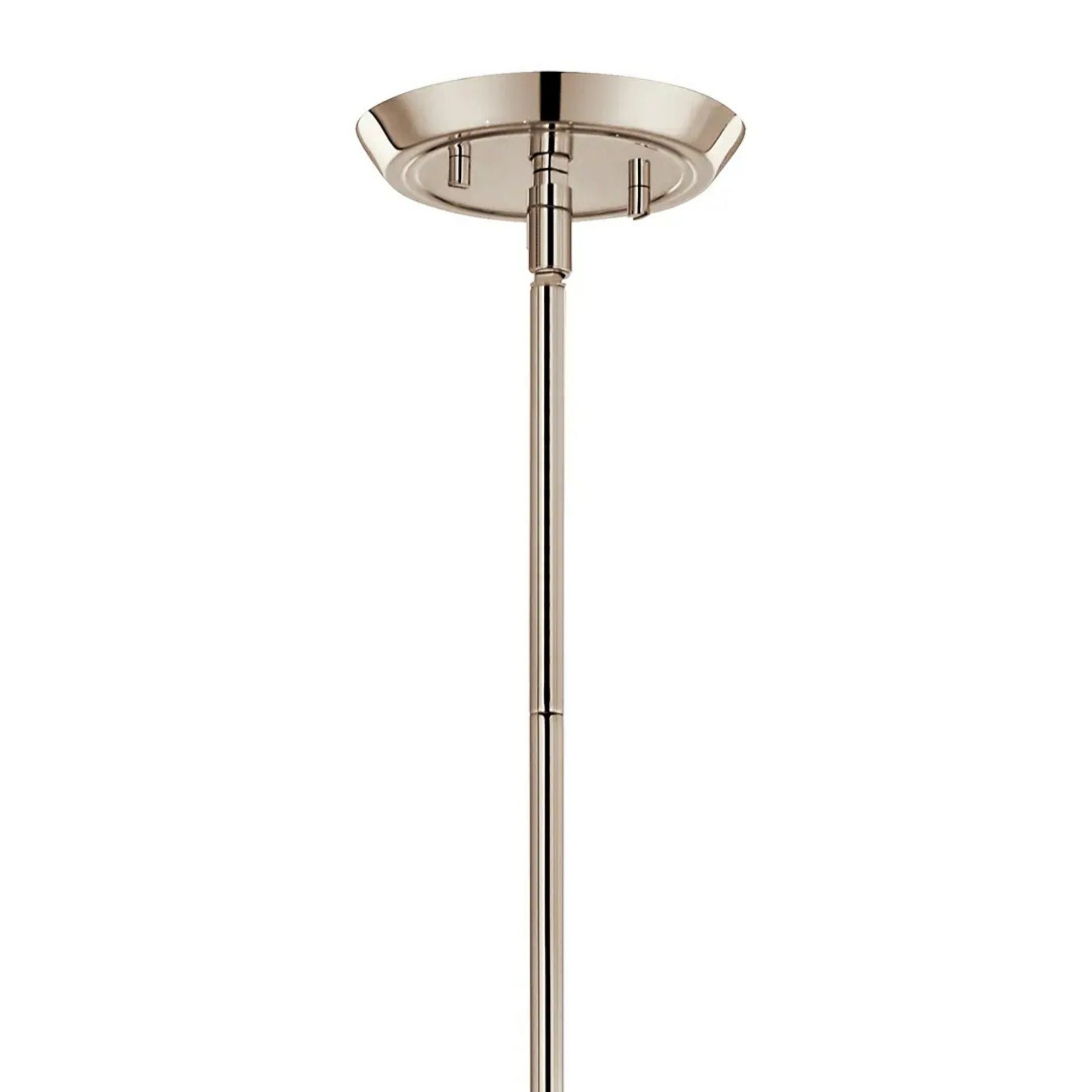 Alvaro 46" 8-Light Linear Chandelier, Polished Nickel Finish