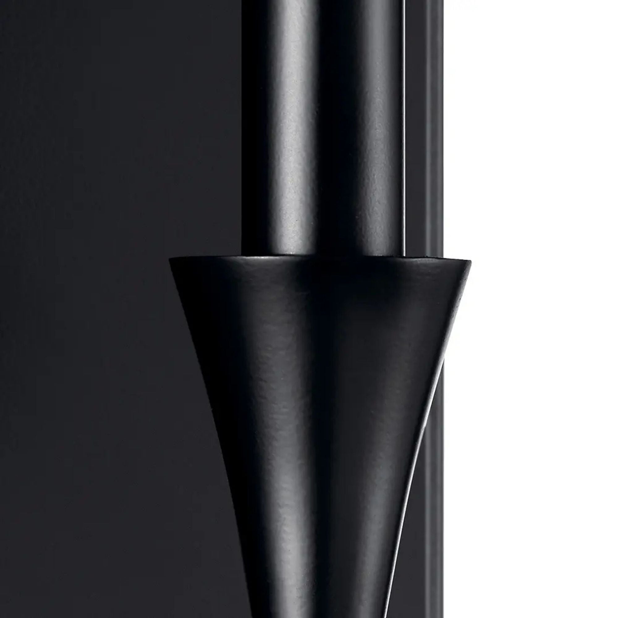 Alvaro 11" Wall Sconce, Black Finish