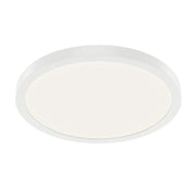 Ara 11" LED Flush Mount, White Finish