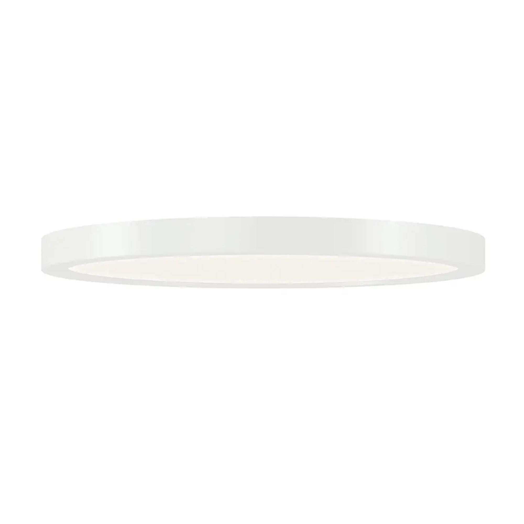 Ara 11" LED Flush Mount, White Finish