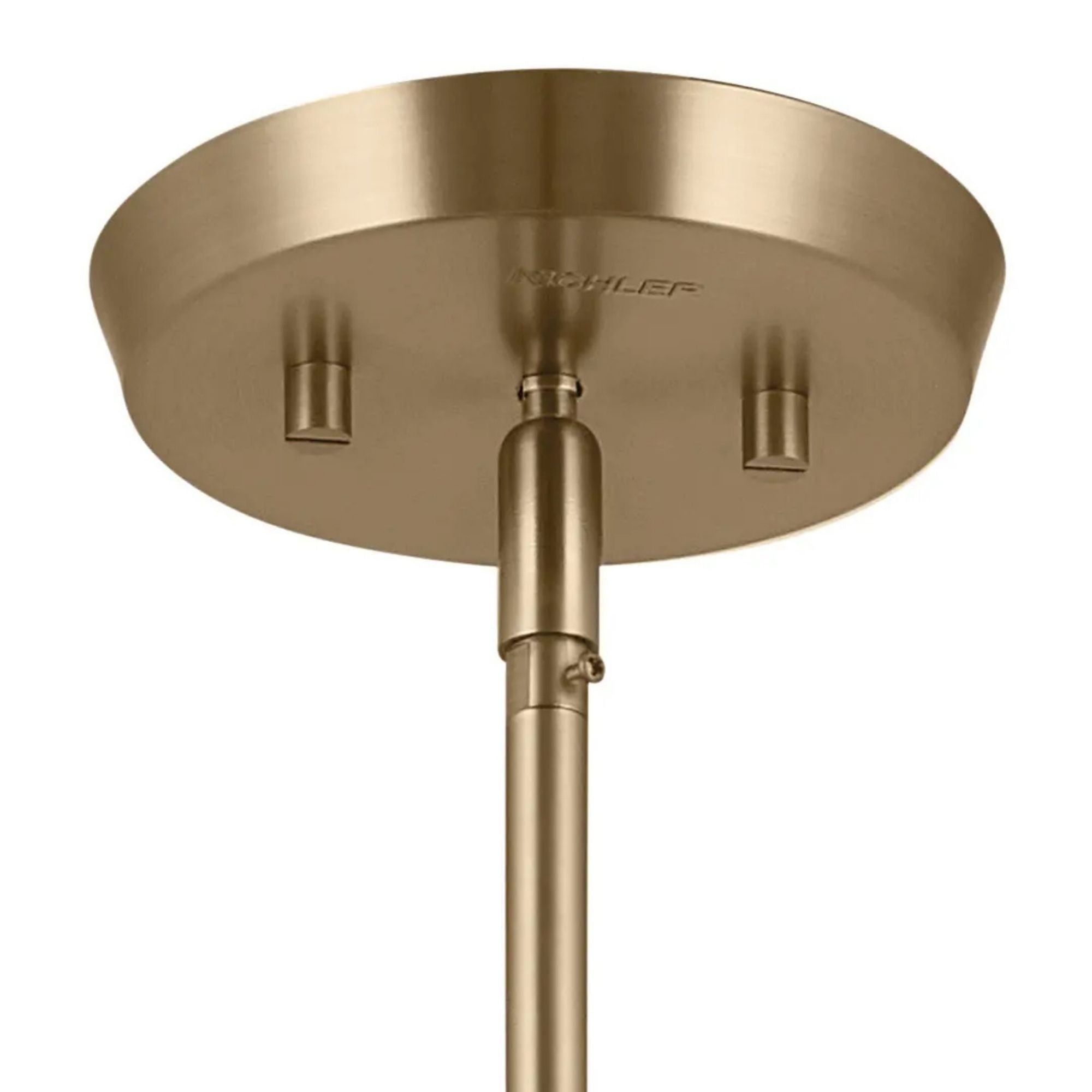 Arcus 39" 6-Light Chandelier, Champagne Bronze & White Finish