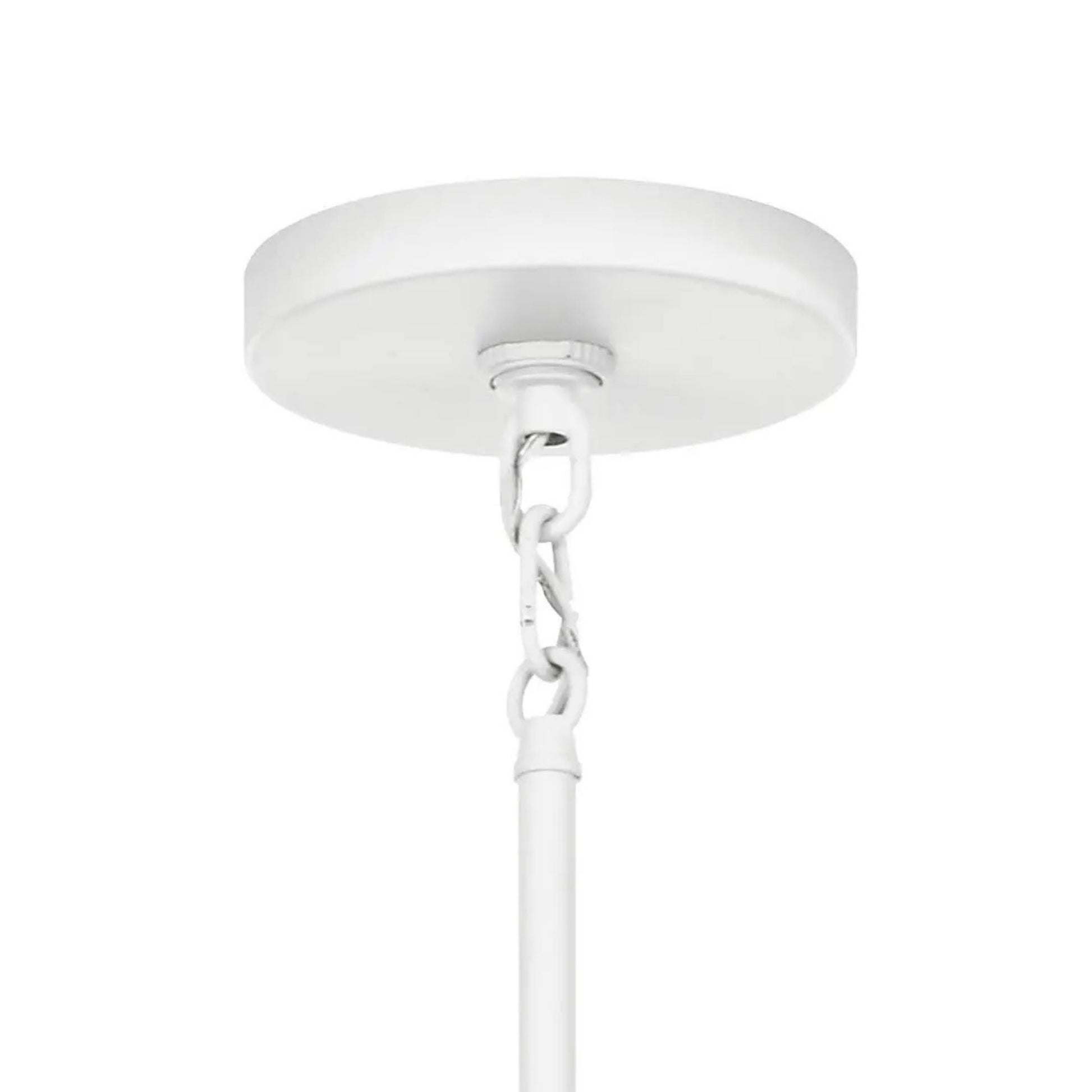 Armand 26" 8-Light Chandelier, White Finish - Bees Lighting
