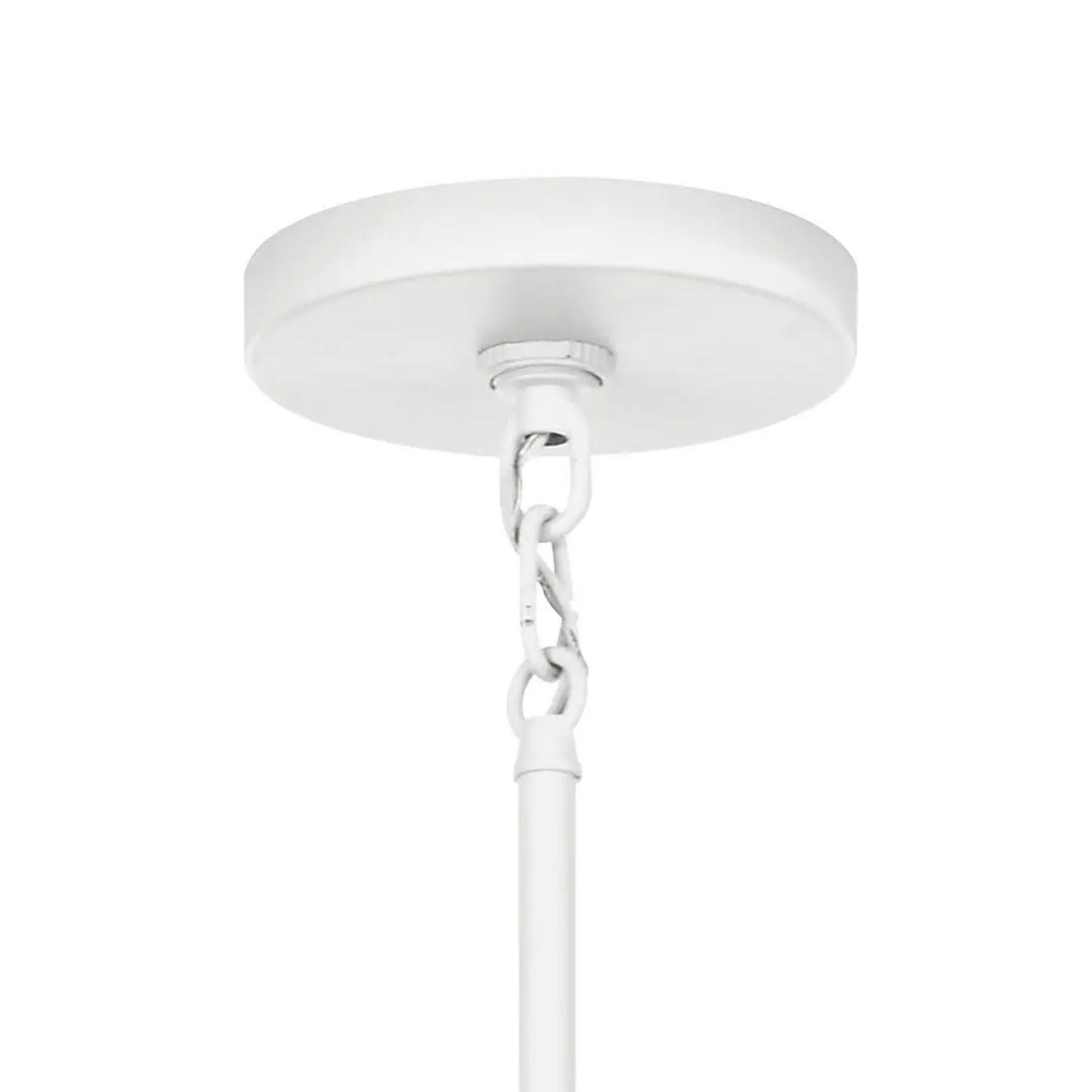 Armand 26" 8-Light Chandelier, White Finish - Bees Lighting